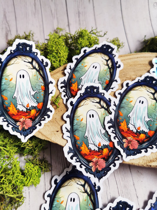 “Cute ghost Portrait” stickers