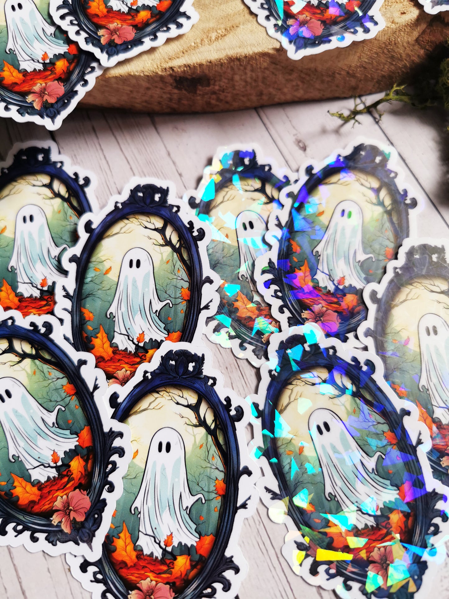 Stickers "Cute ghost Portrait"