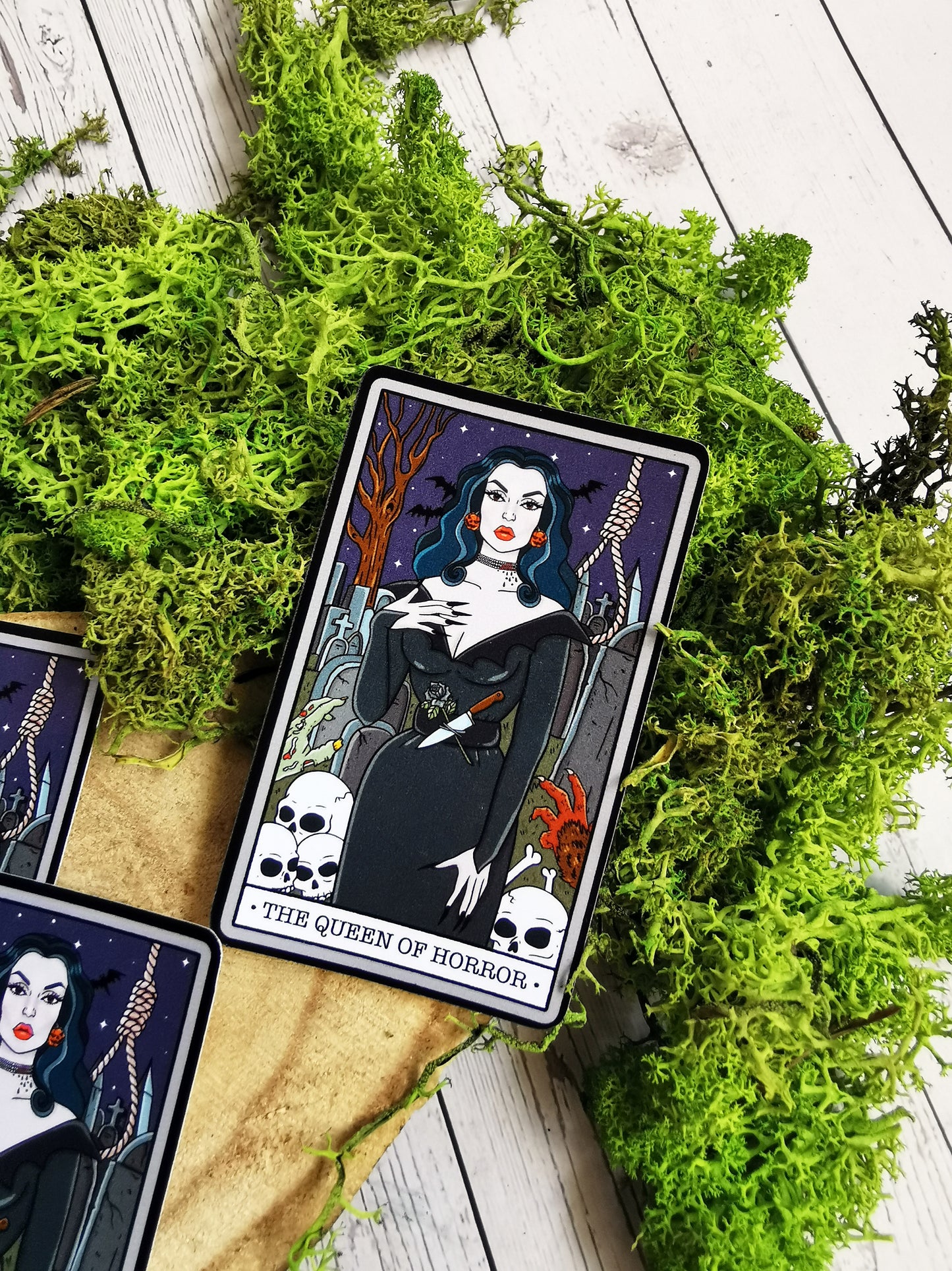 “The Queen of Horror” stickers