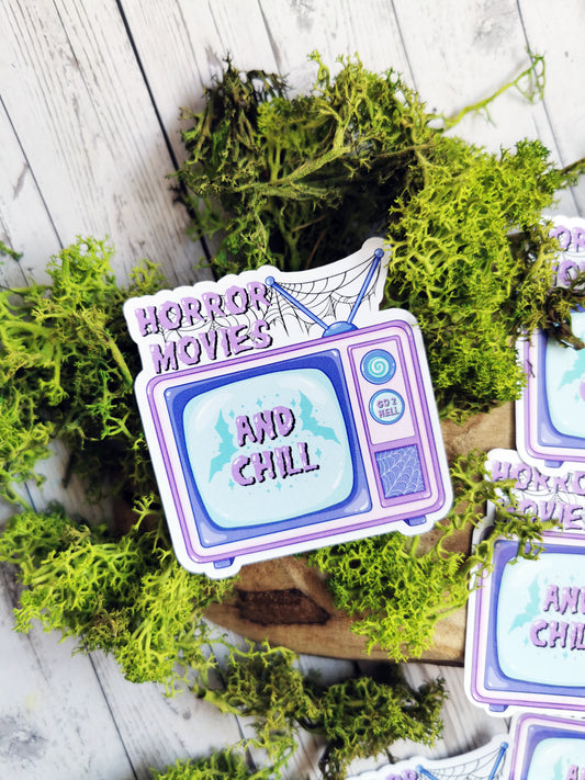 Stickers "Horror Movies and Chill"