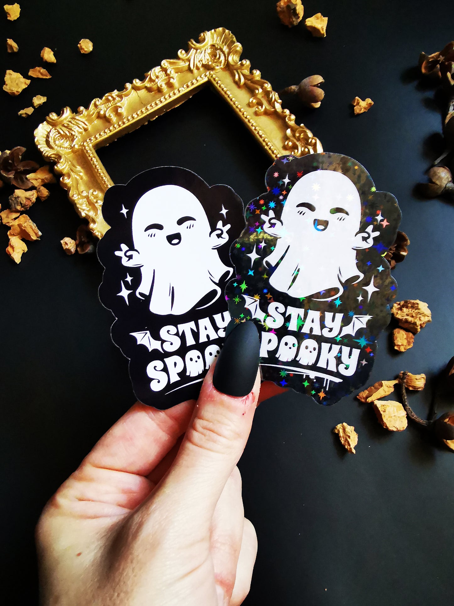 “Stay Spooky” stickers