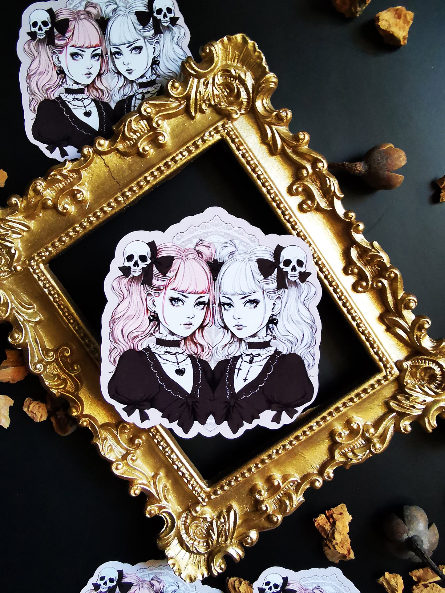 Stickers "Evil twins"