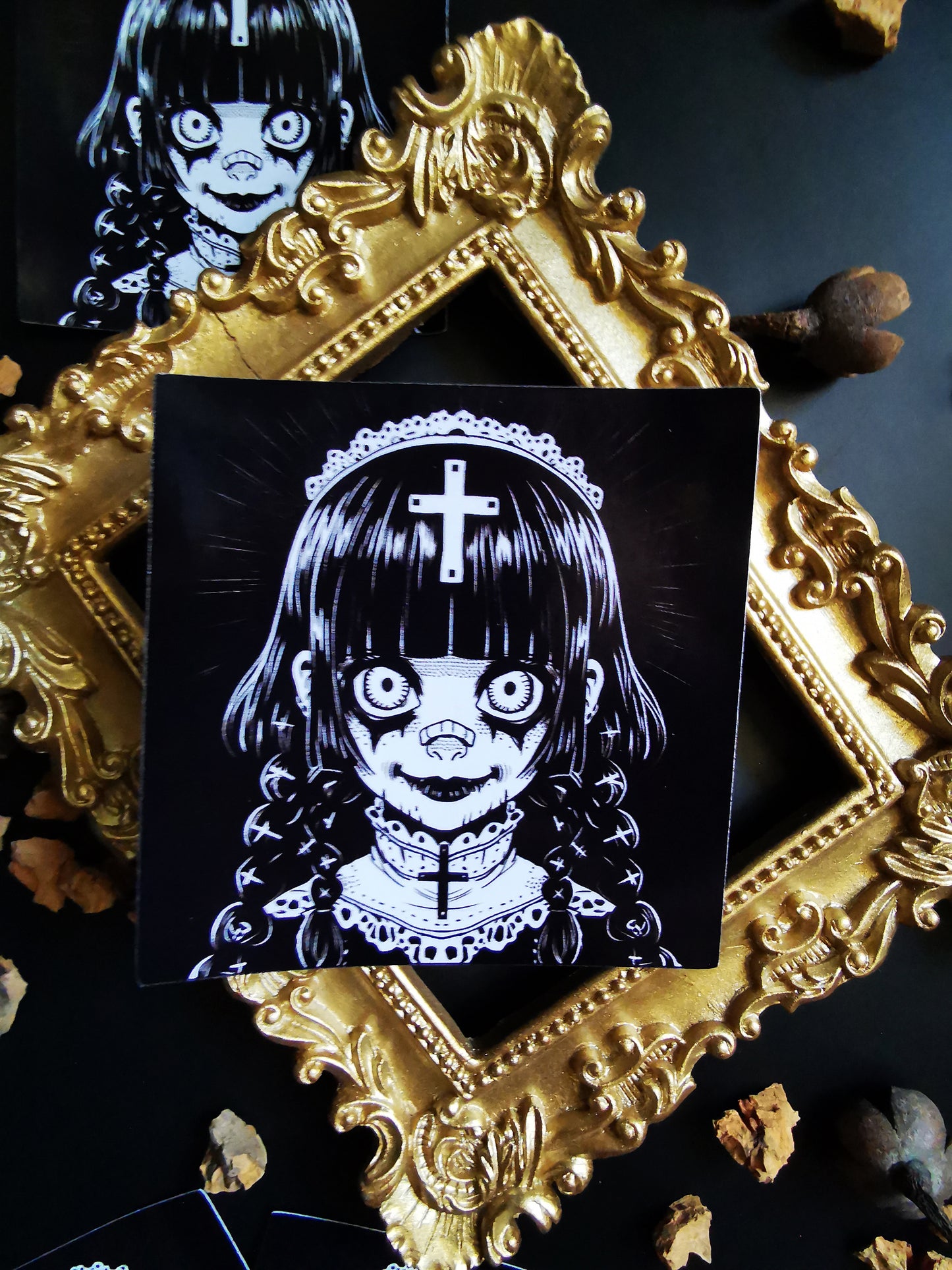 “Exorcist Girl” stickers