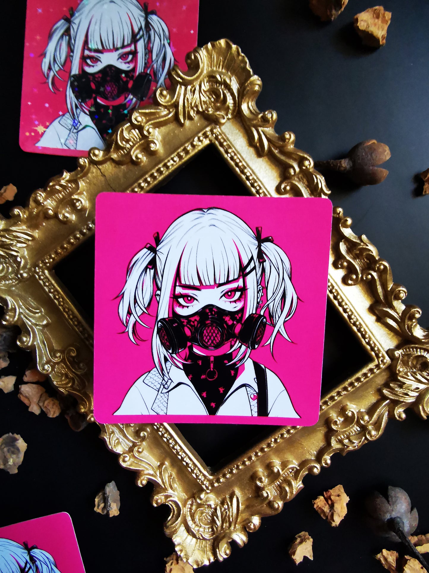 “Creepy Girl” Stickers