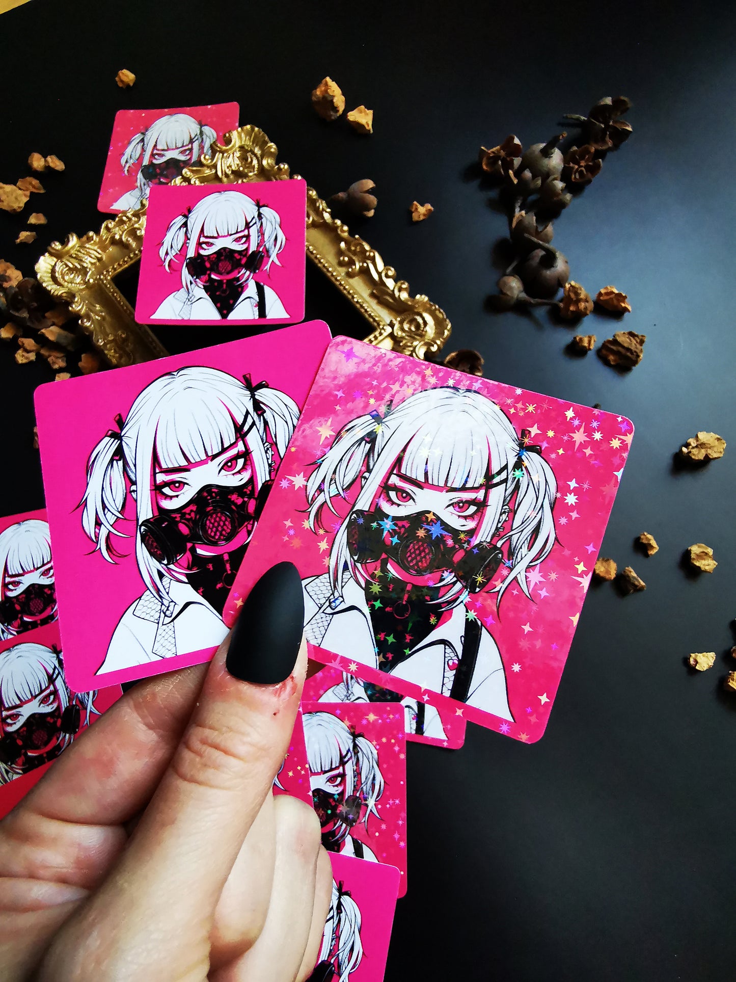 Stickers "Creepy Girl"