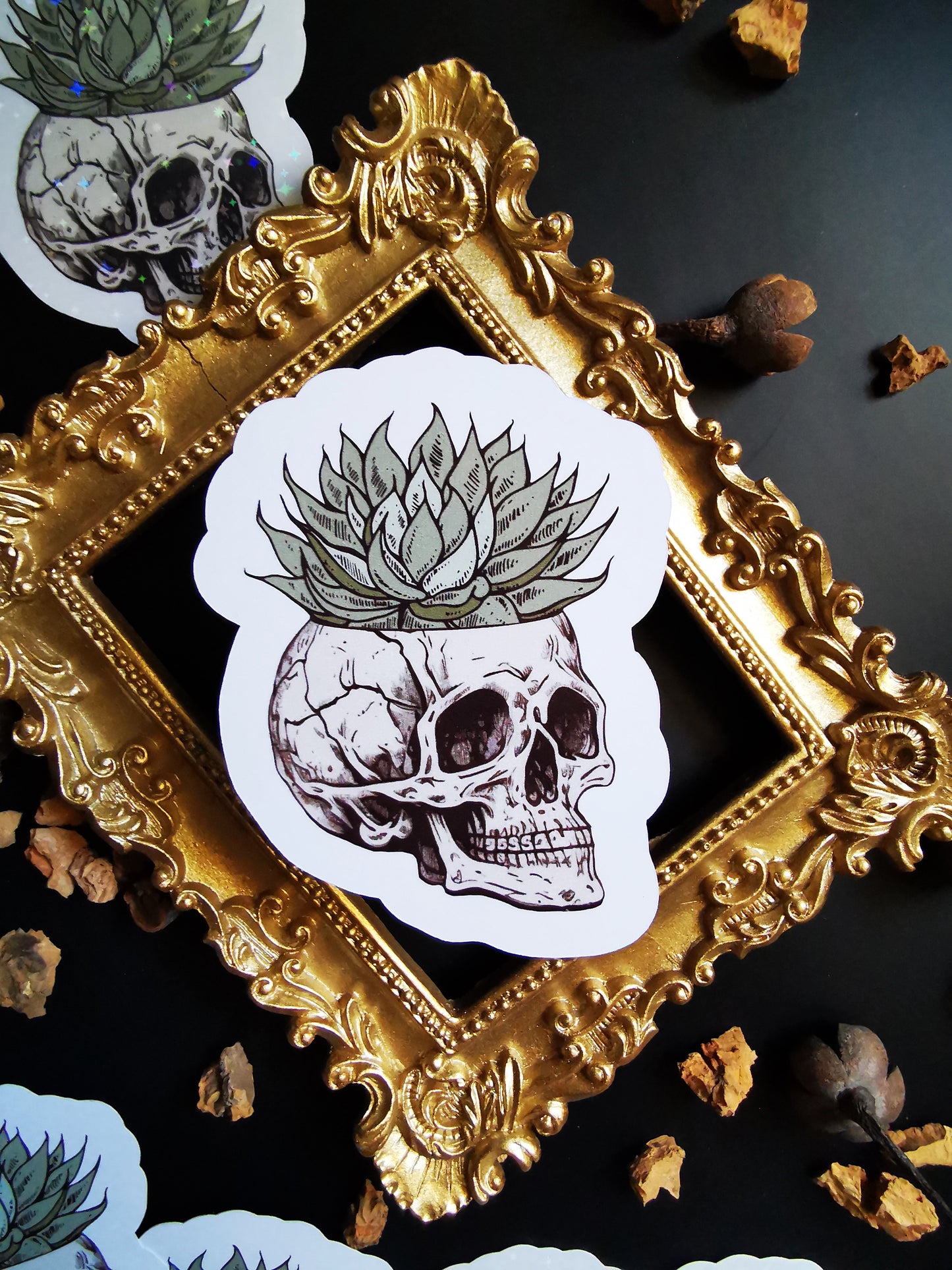 “Skull Plant” stickers