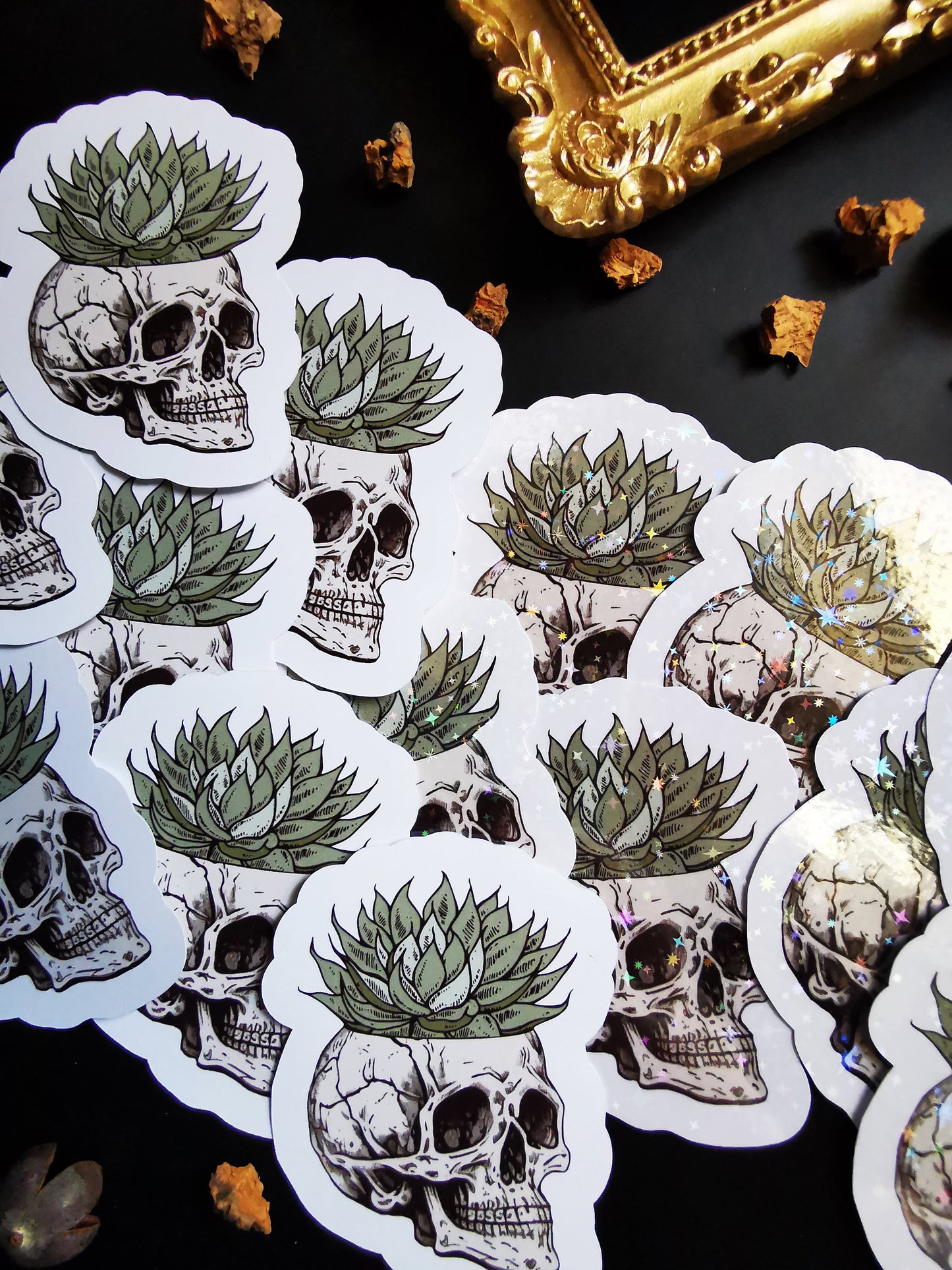 “Skull Plant” stickers