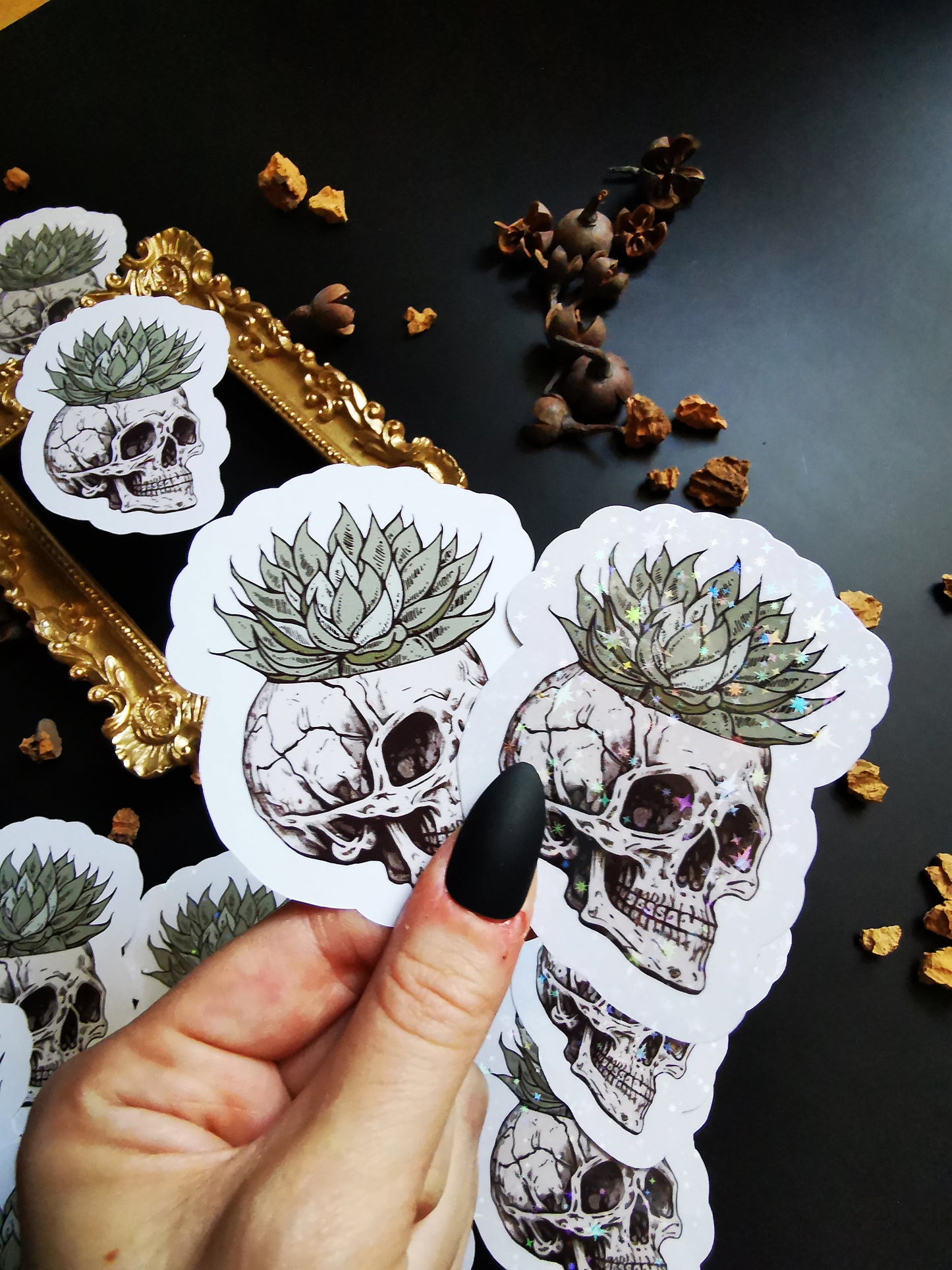 Stickers "Skull Plant"