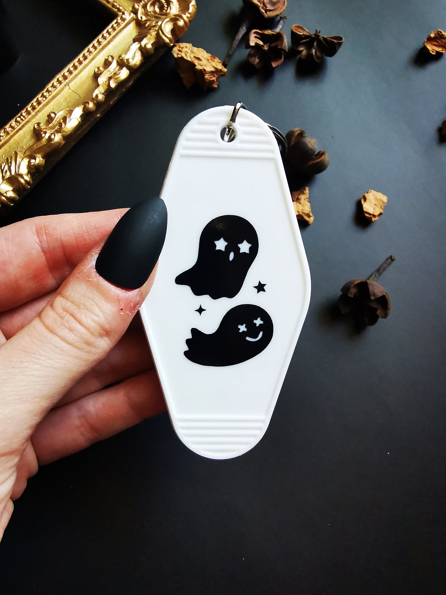 “Creepy Cute Ghosts” Motel Keychain