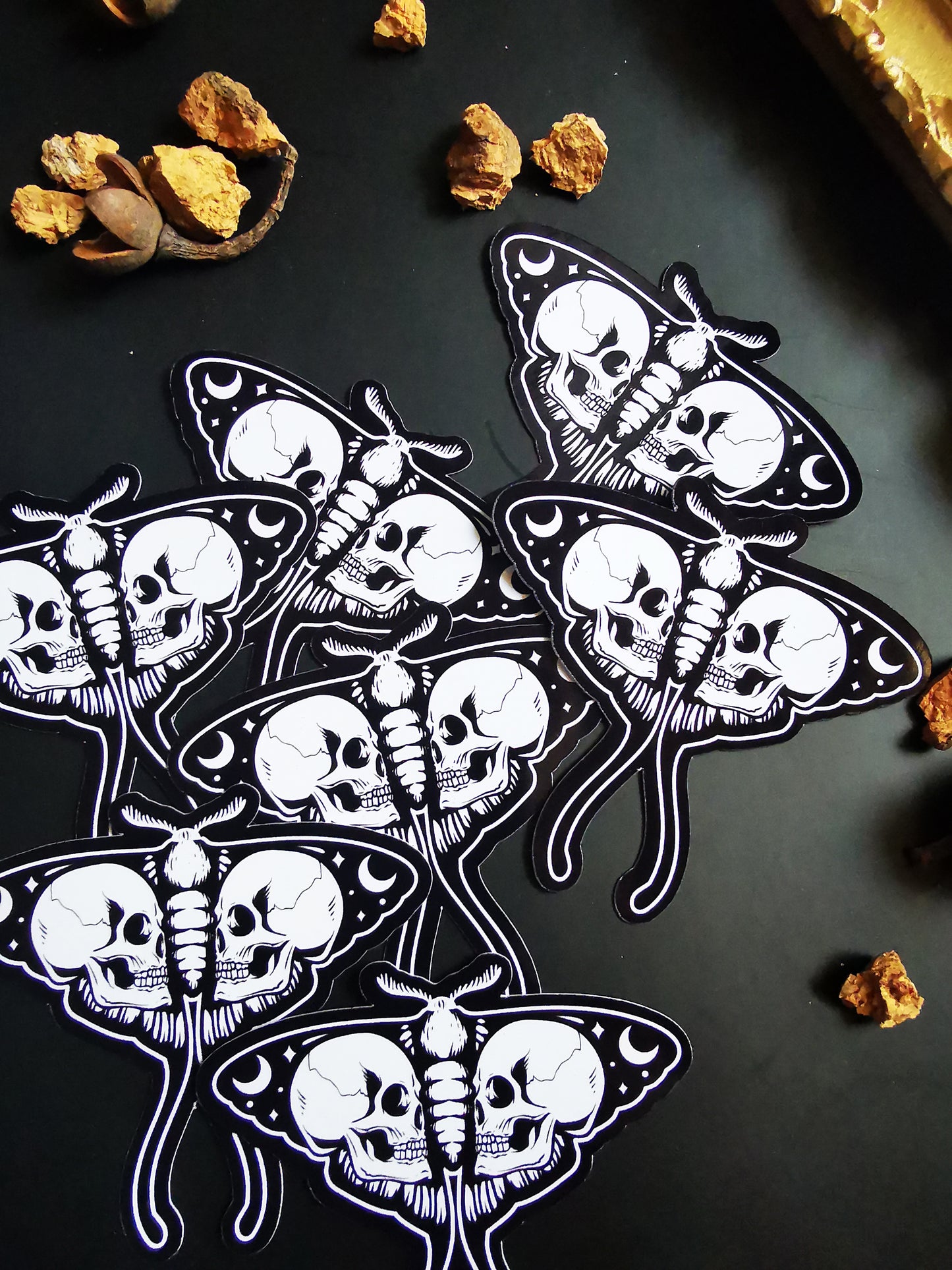 Stickers "Skull Moth"