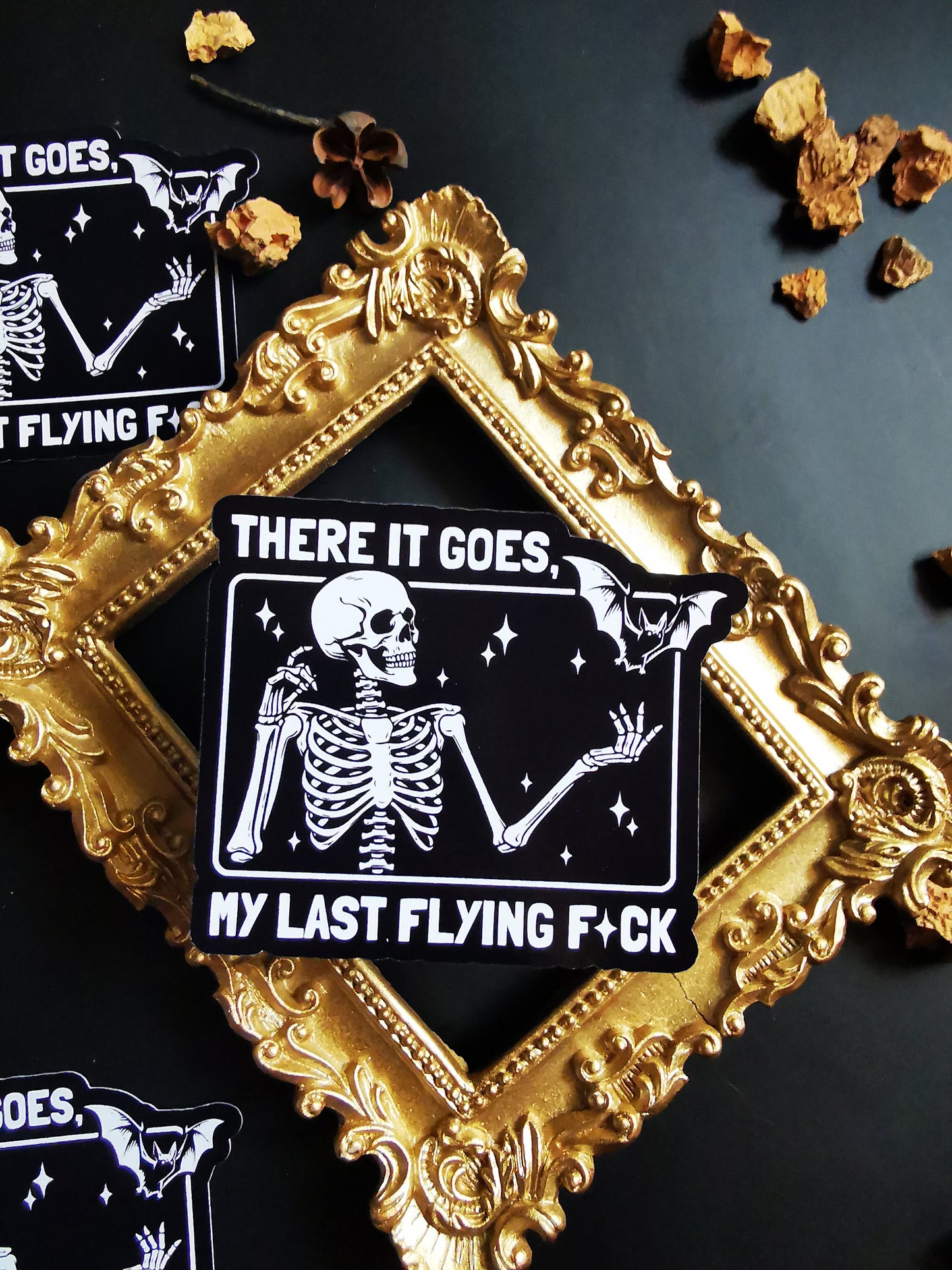 “There it goes, my last flying f*ck” stickers