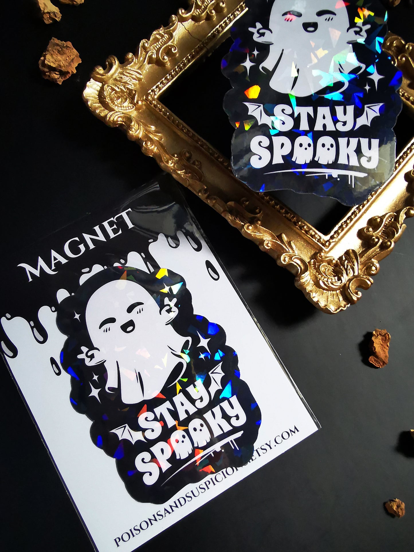 Magnet "Cute Ghost Stay Spooky"