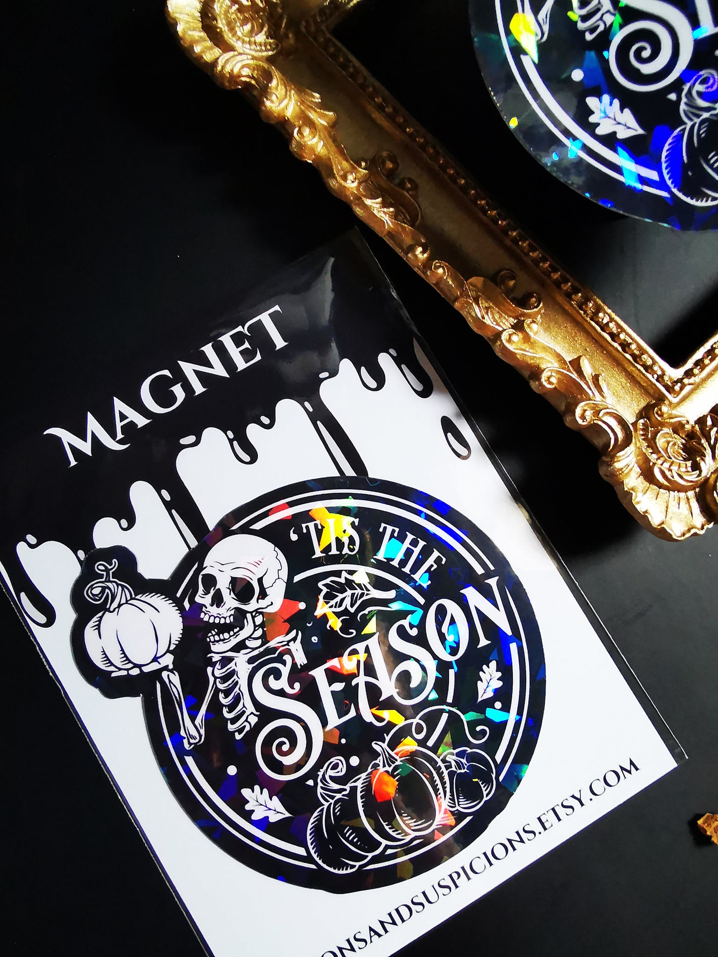 Magnet "Skeleton Halloween"