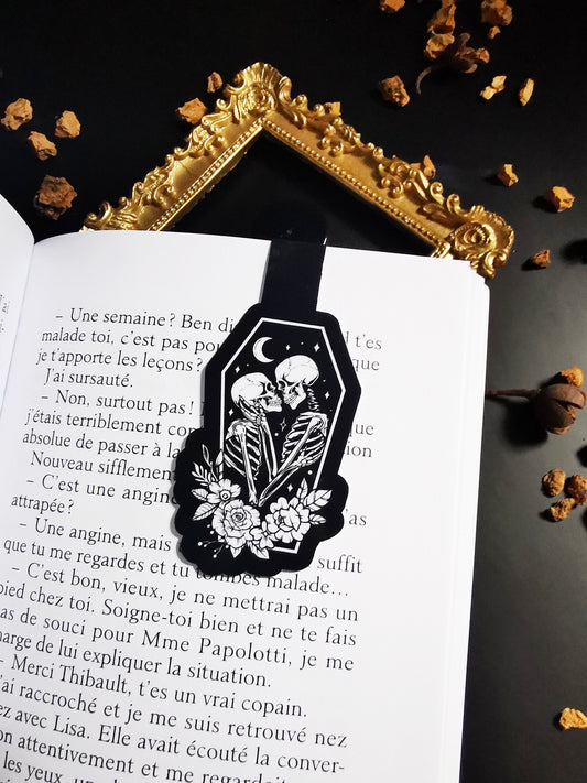 Magnetic Bookmark "Skeleton Lovers"