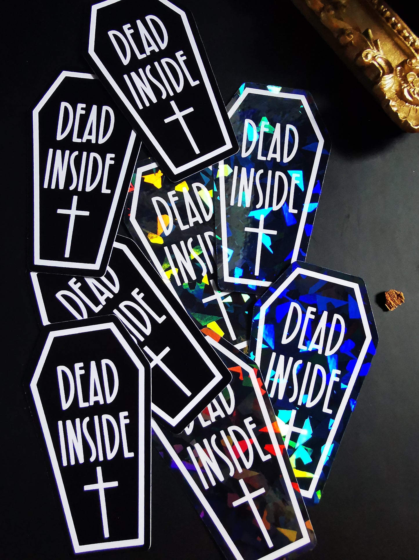 Stickers "Coffin Dead Inside"