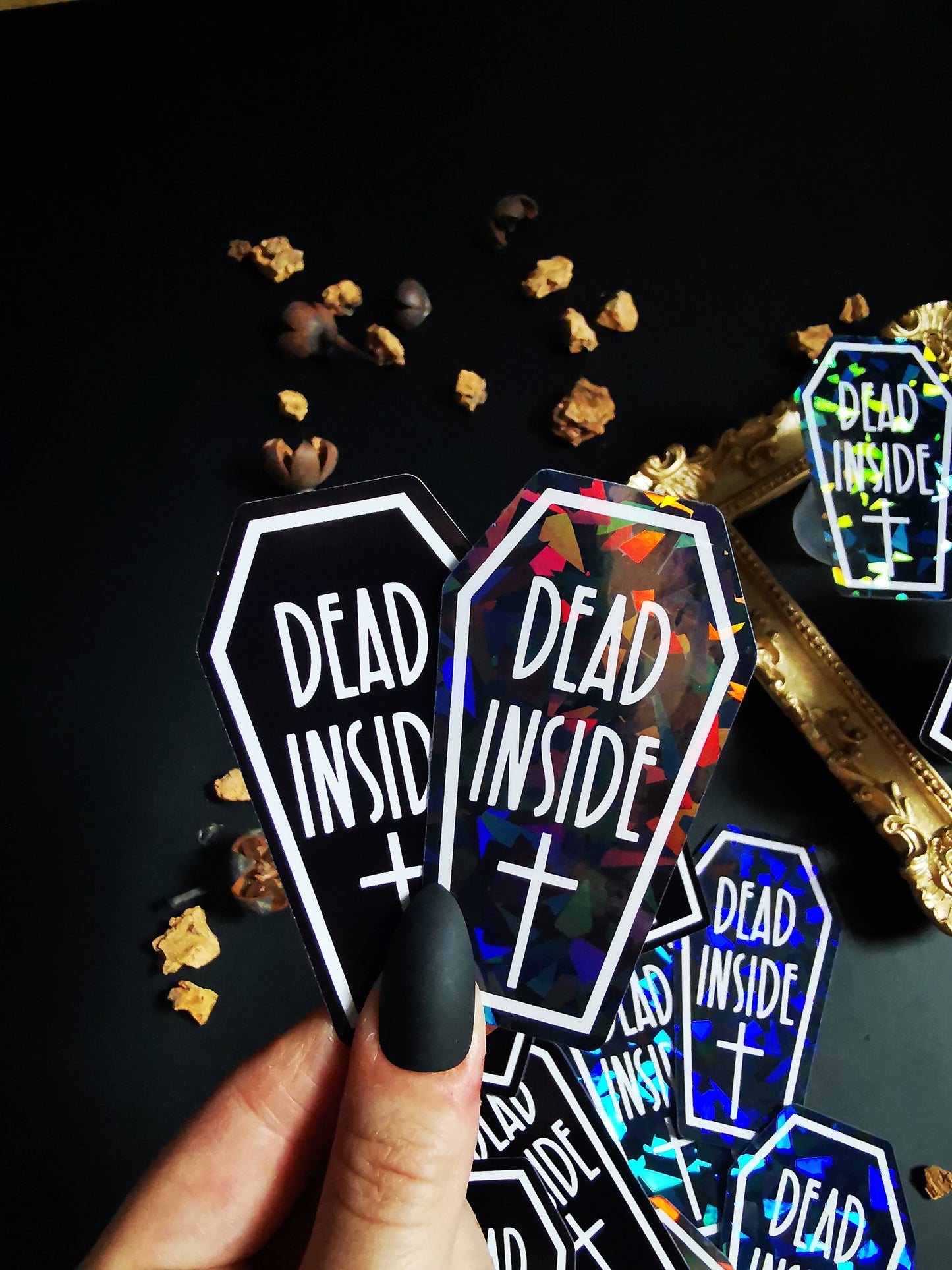 Stickers "Coffin Dead Inside"