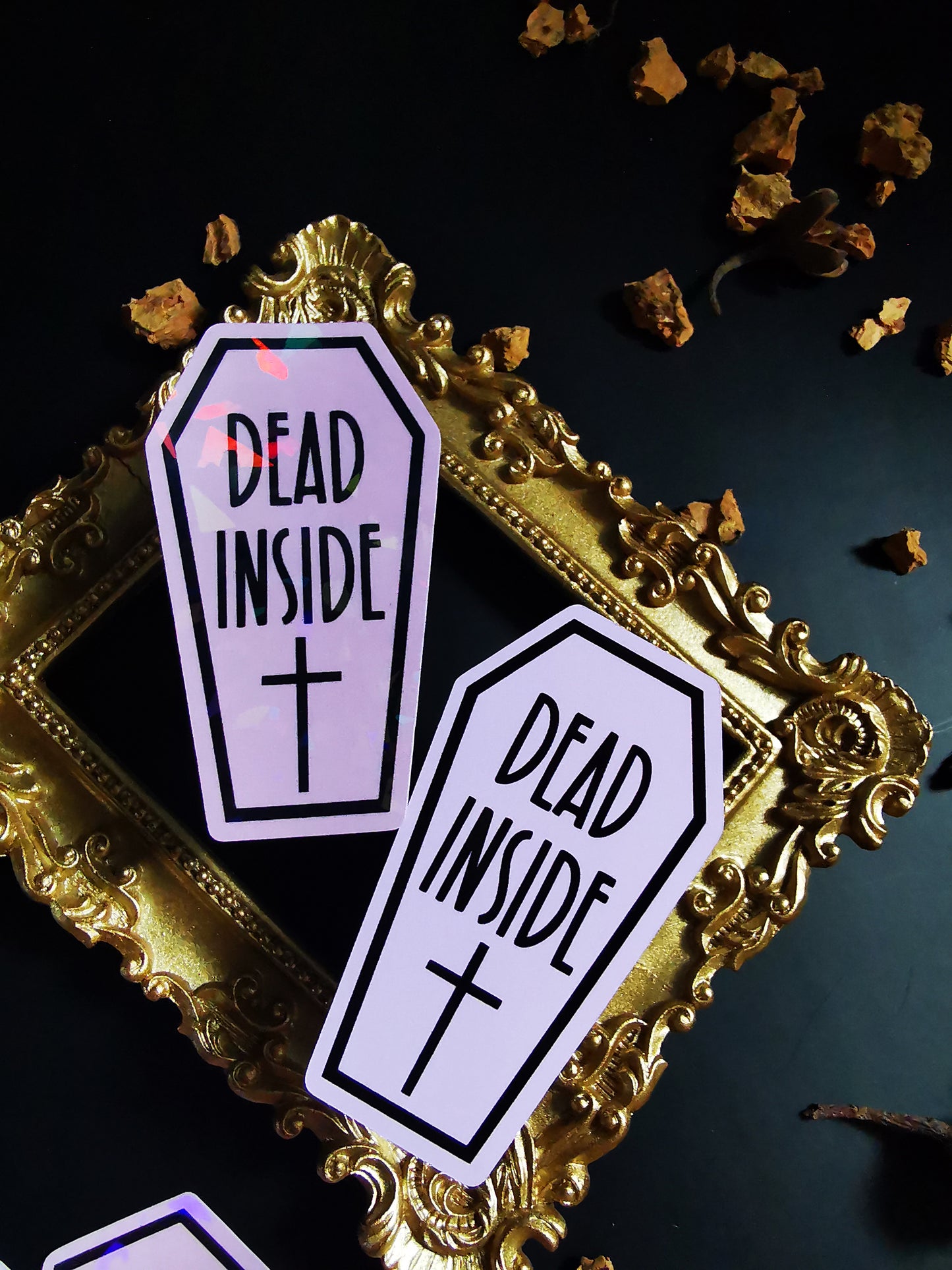 Stickers "Coffin Dead Inside"