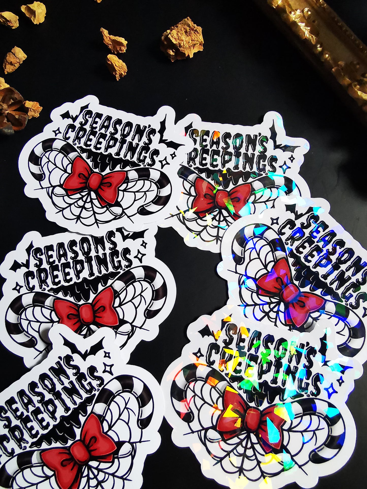 Stickers "Season's Creepings"