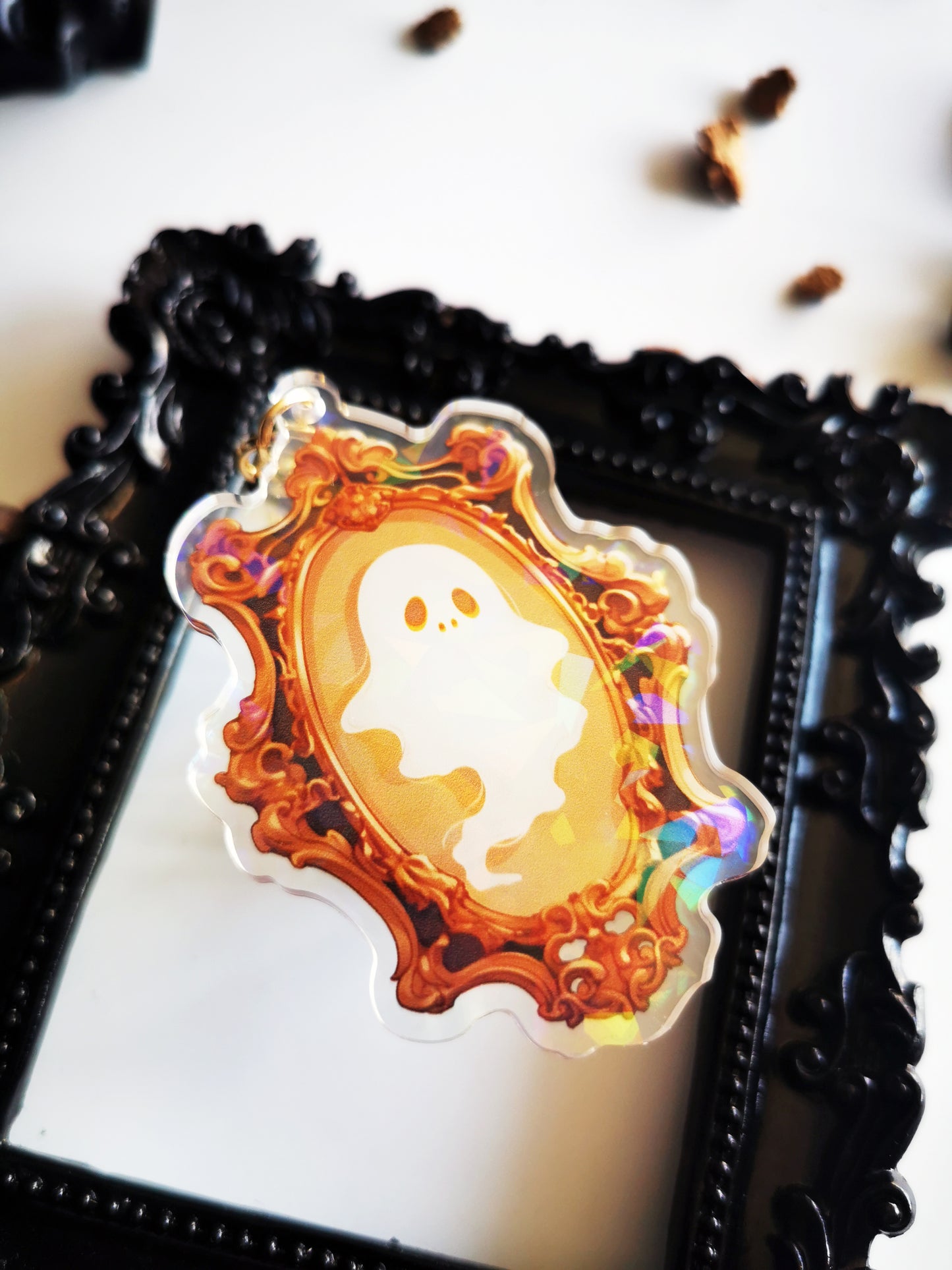 Acrylic Keychain "Ghost Portrait"