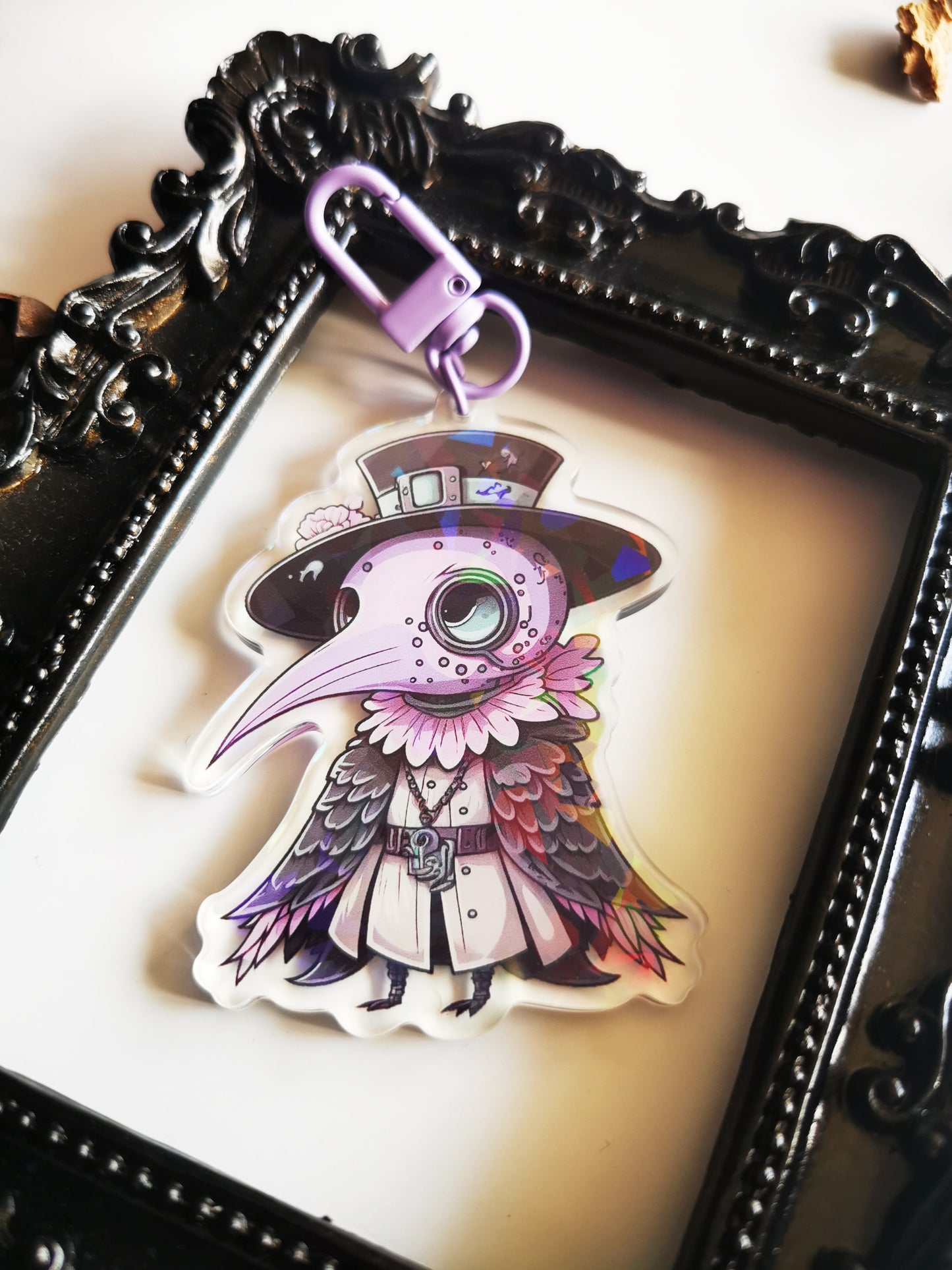 Acrylic Keychain "Plague Doctor"