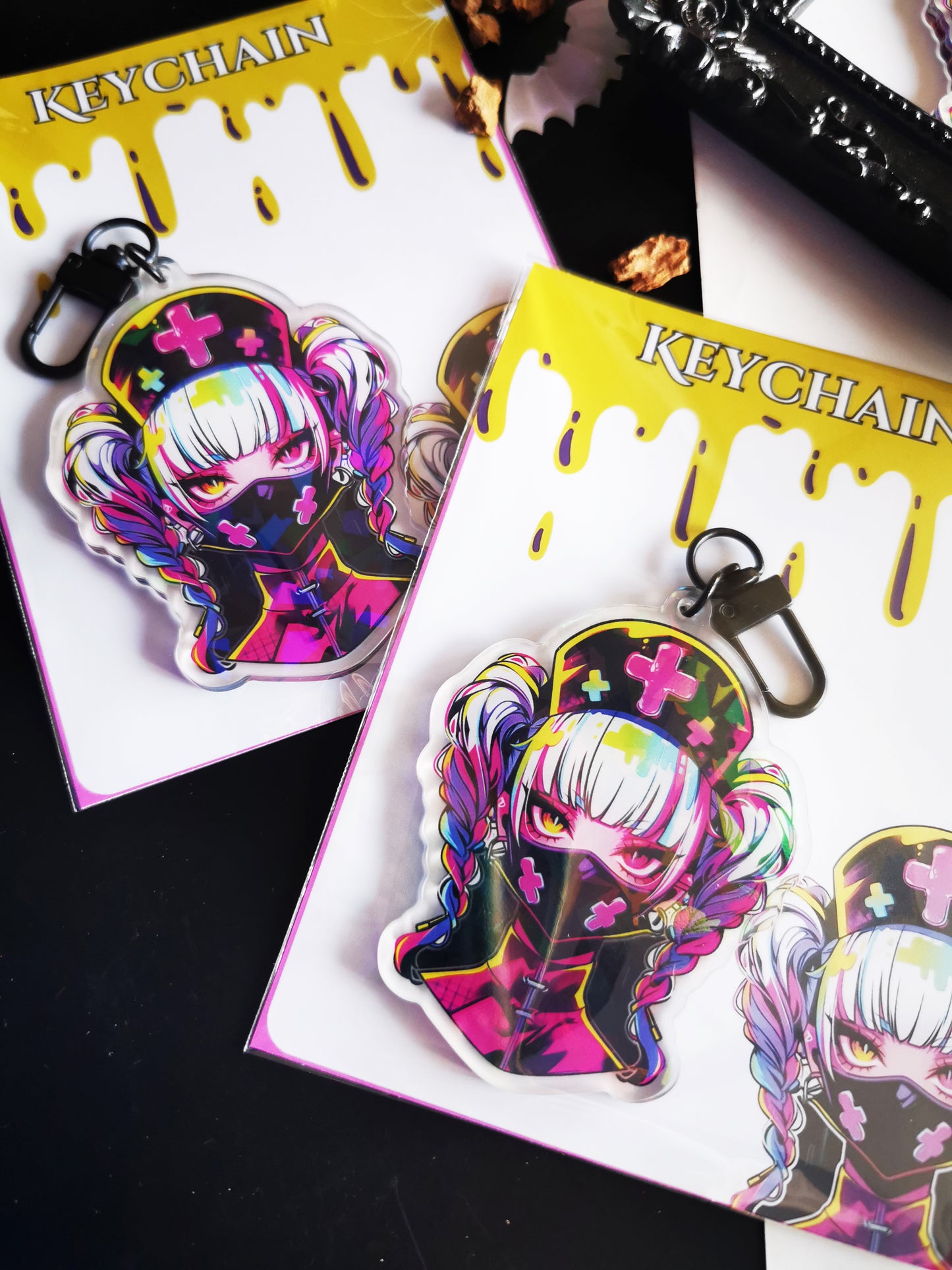 Acrylic Keychain "Creepy Nurse"