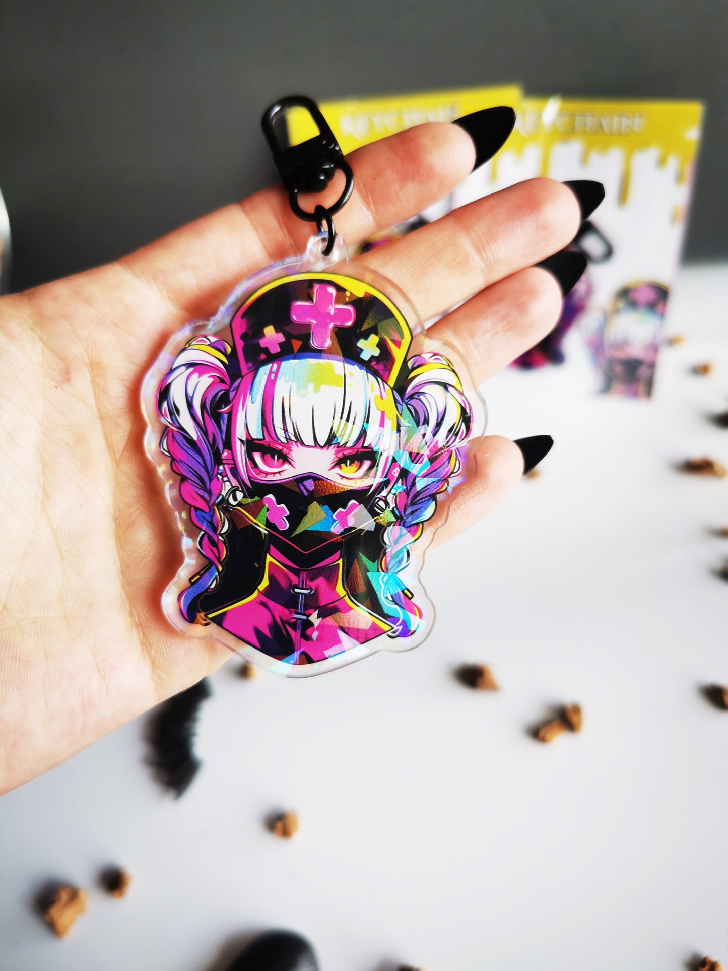 Acrylic Keychain "Creepy Nurse"