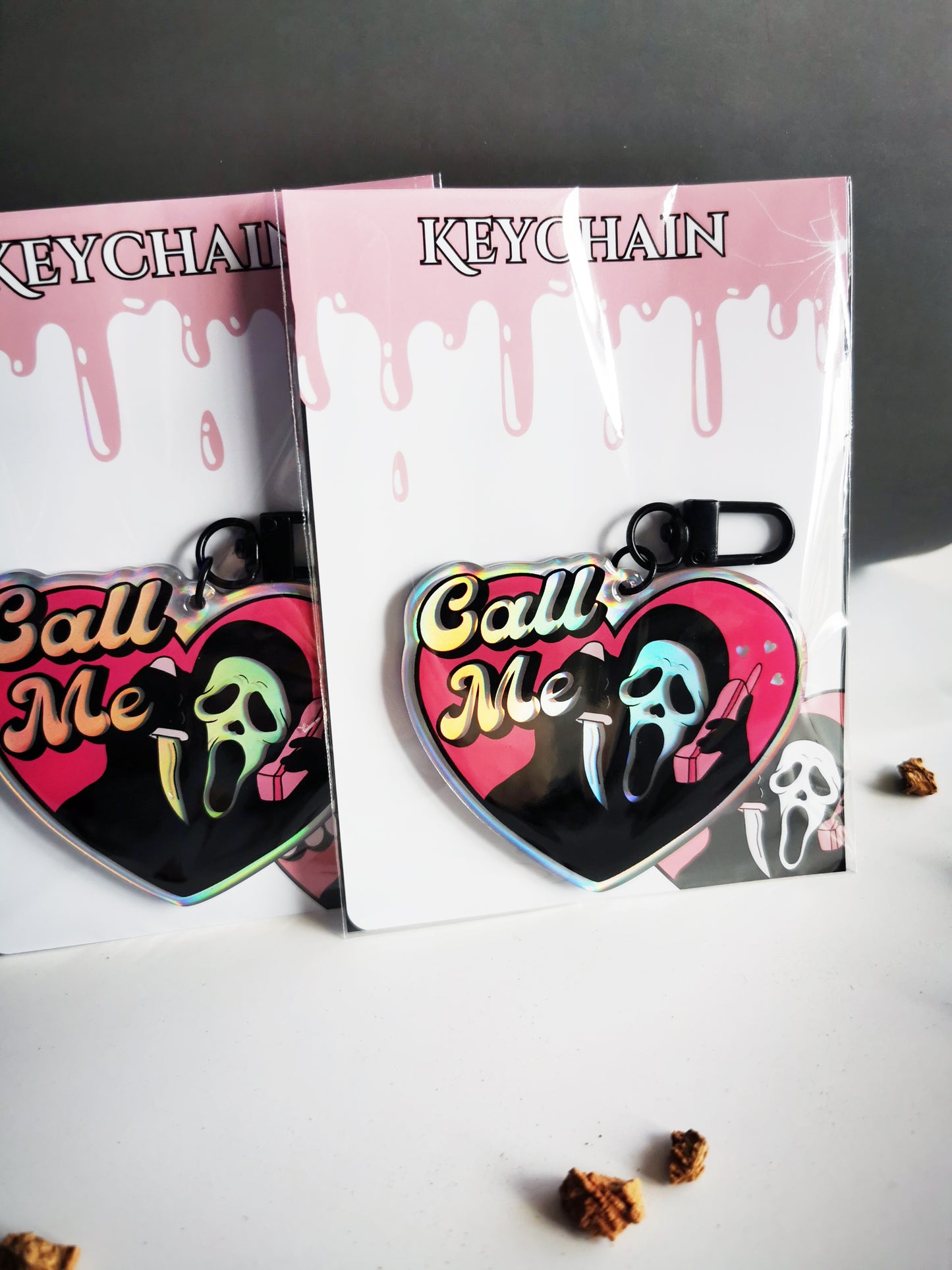 Acrylic Keychain “Call Me”