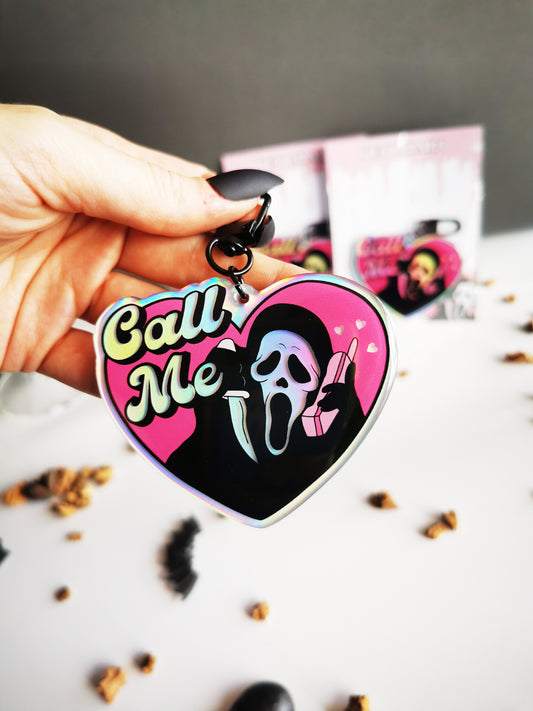 Acrylic Keychain “Call Me”