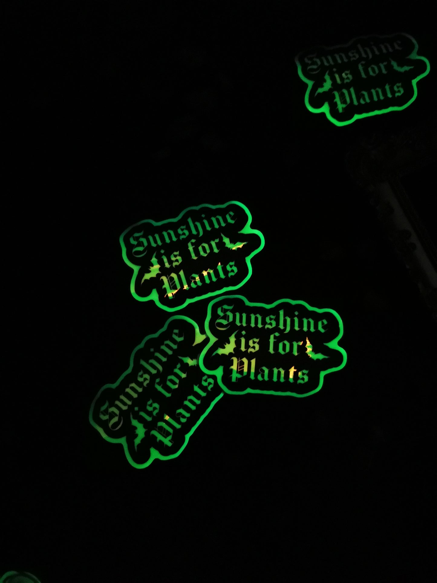 Stickers "Sunshine is for Plants"