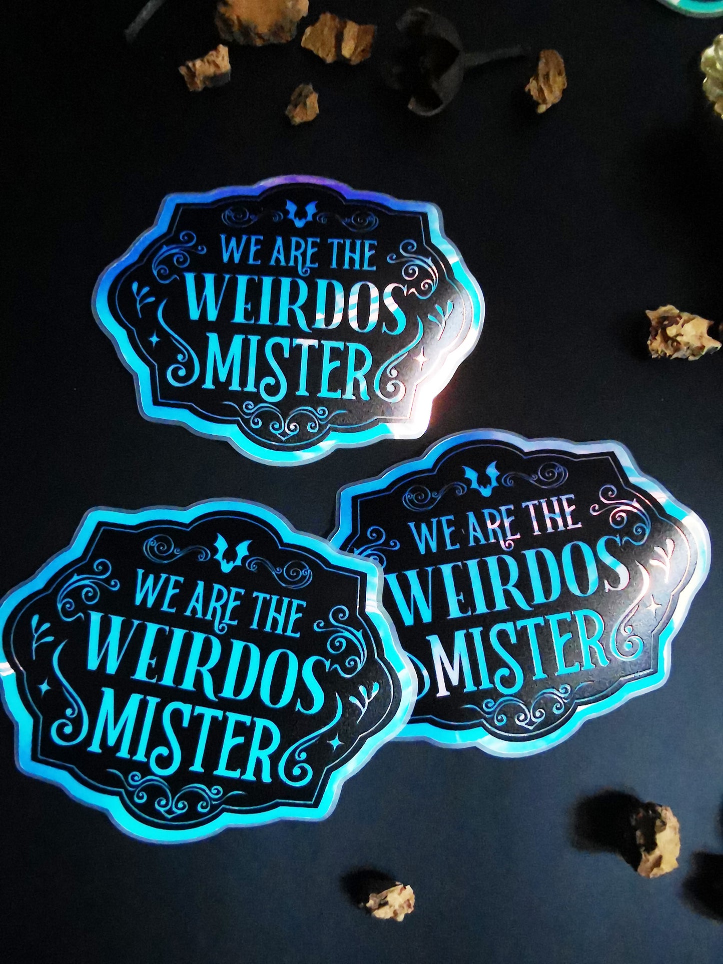 “We are the Weirdos Mister” stickers