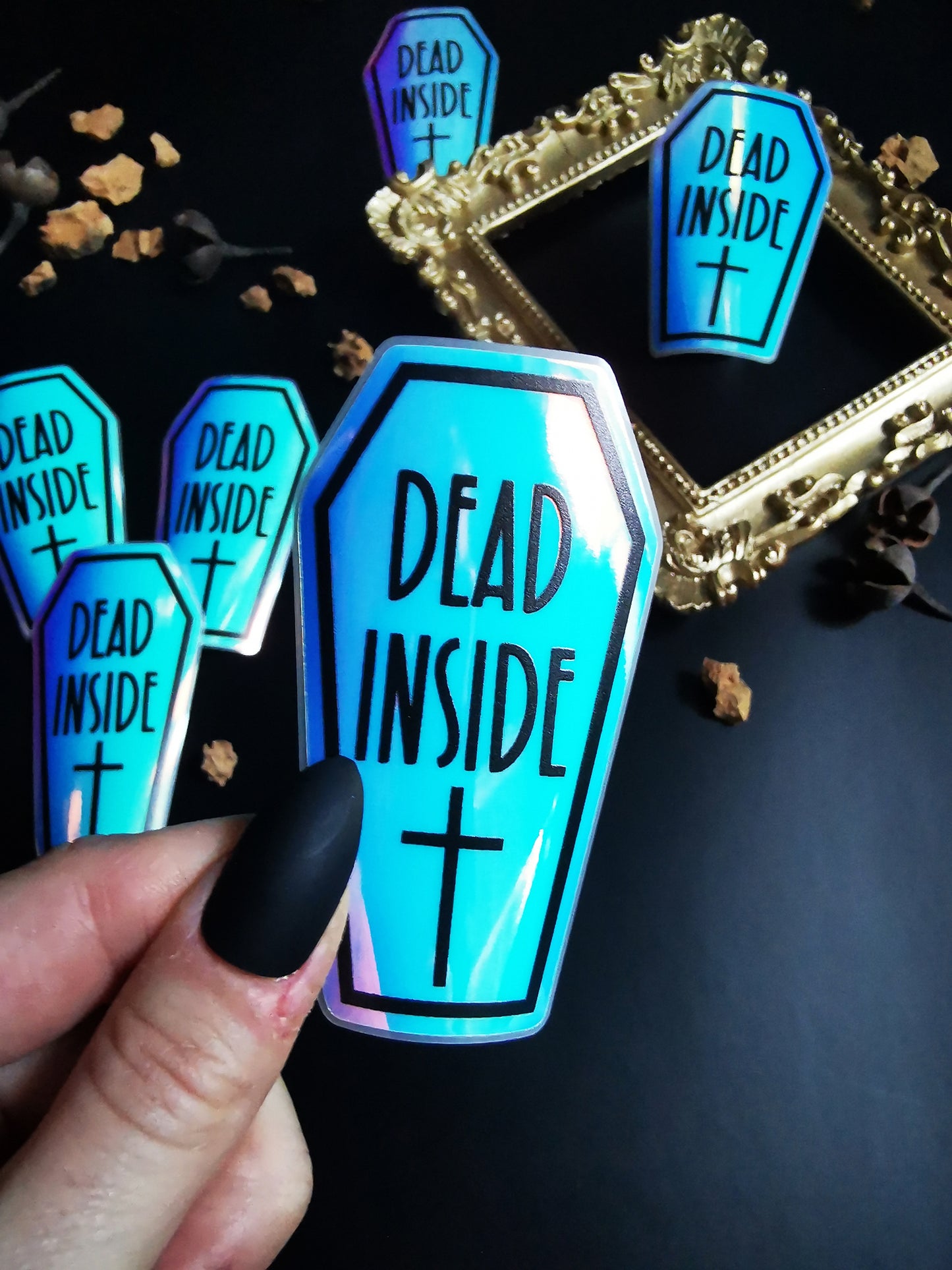 “Dead Inside” stickers