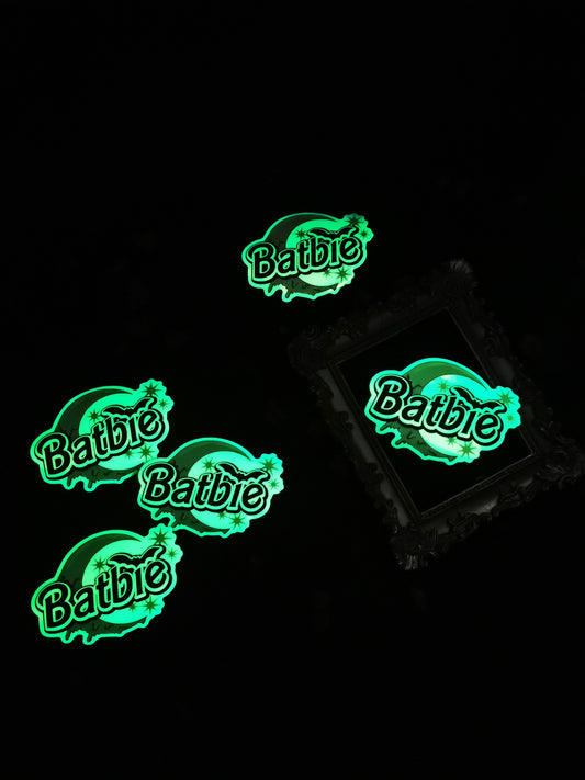 “Batbie” stickers