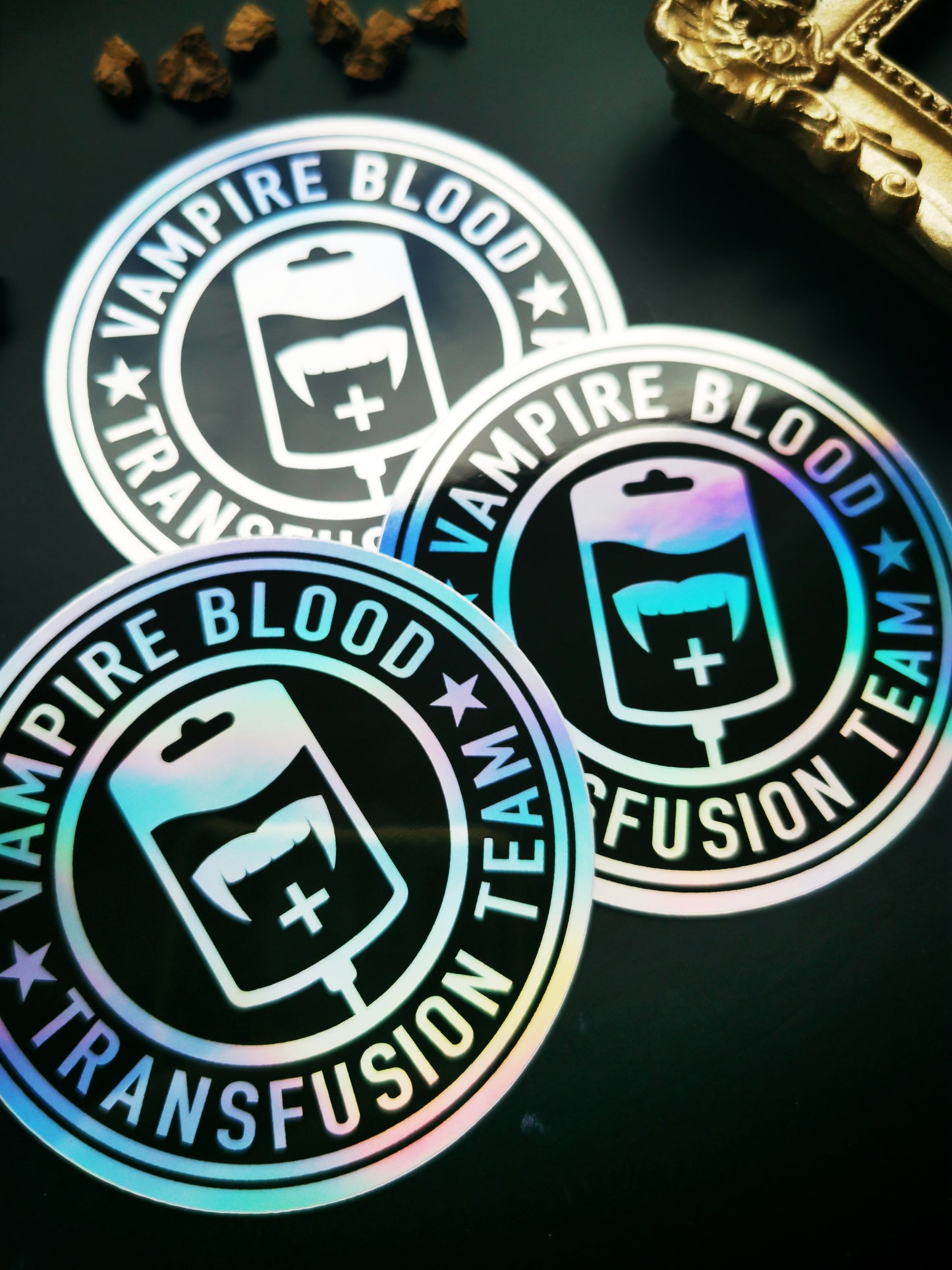 Holographic Sticker "Vampire Blood "