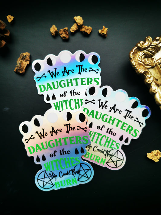 Holographic Sticker "Witches"