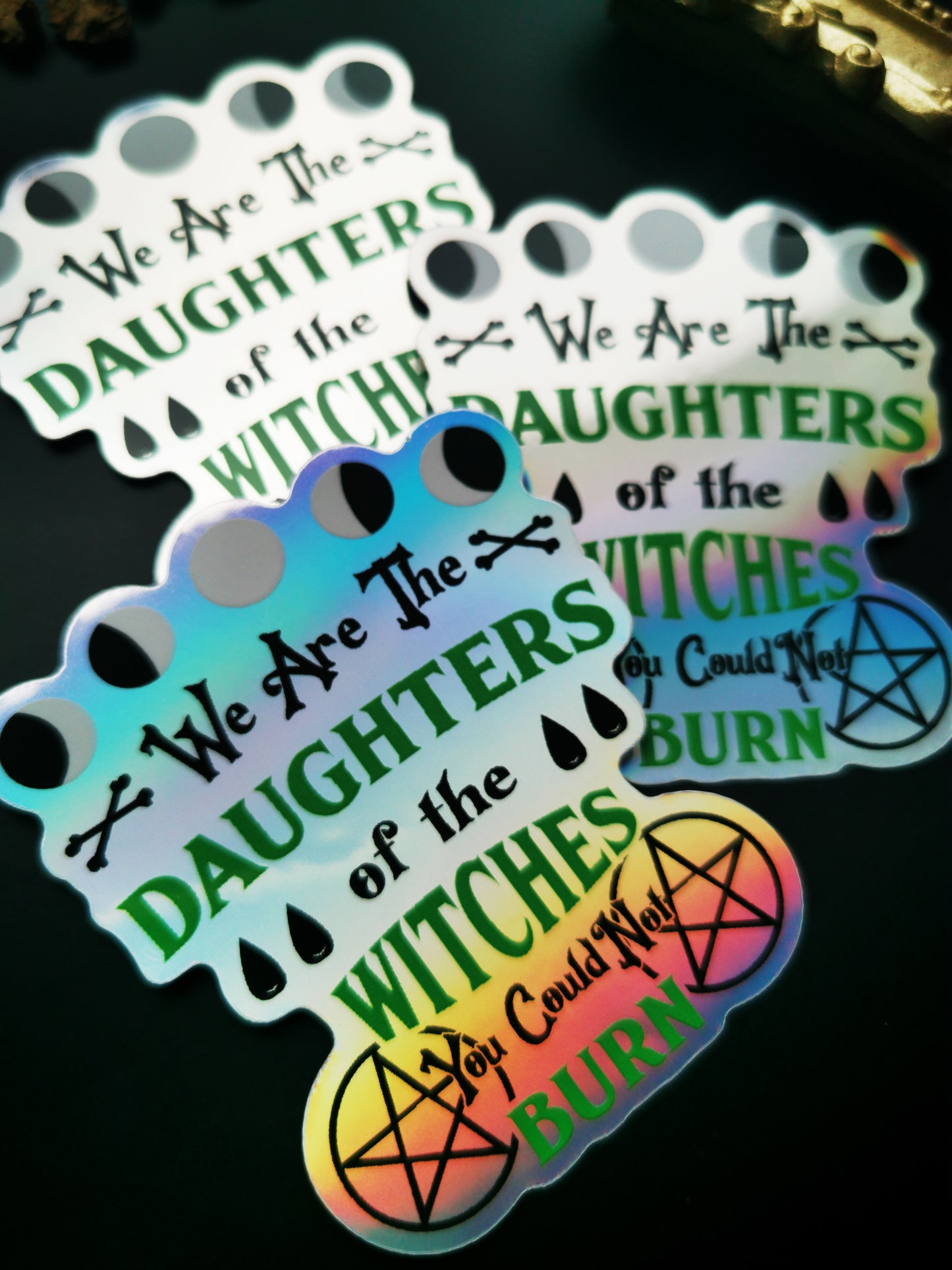 Holographic Sticker "Witches"