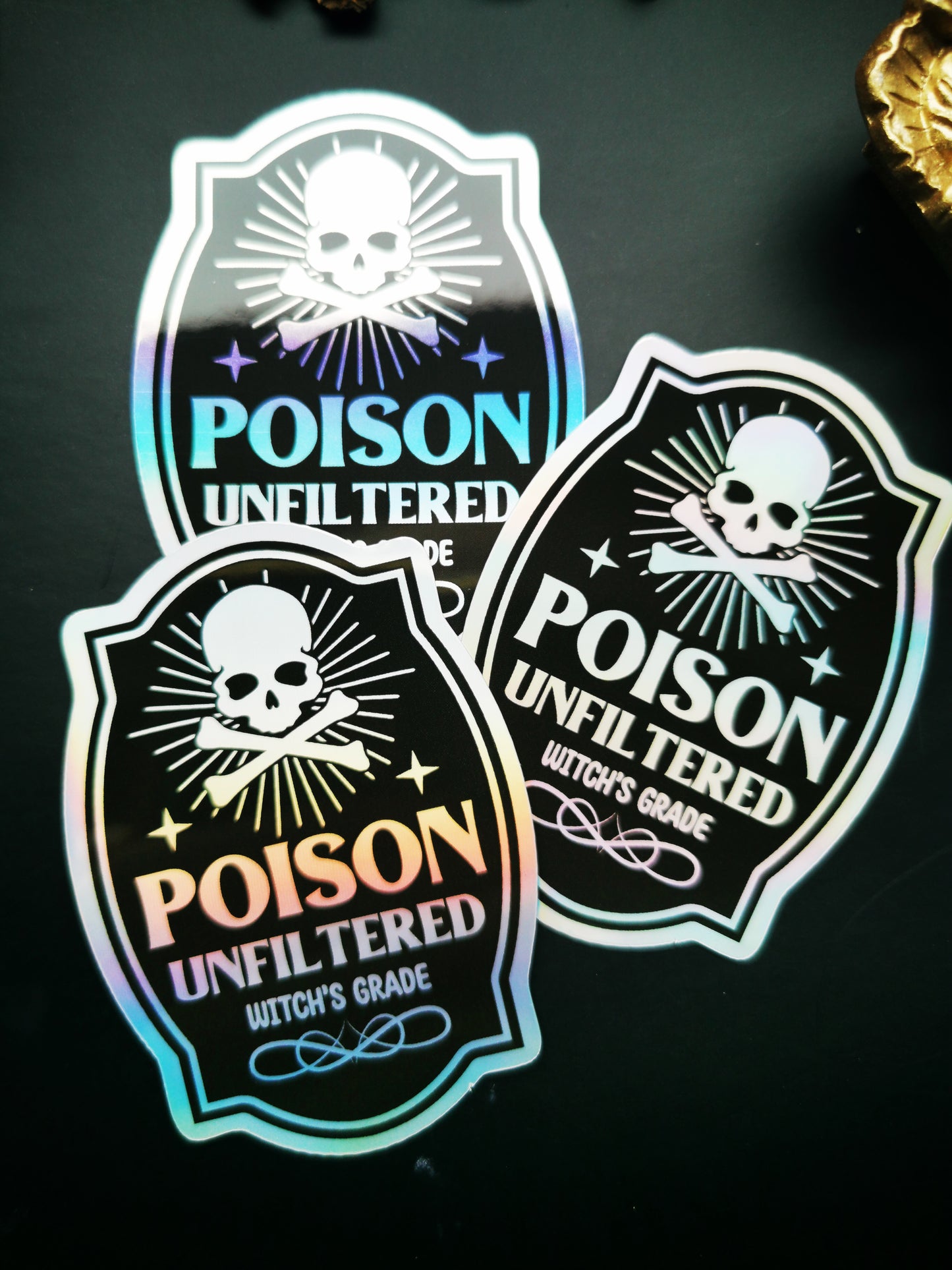 Holographic Sticker "Poison"