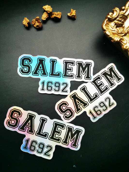 Holographic Sticker "Salem 1692"