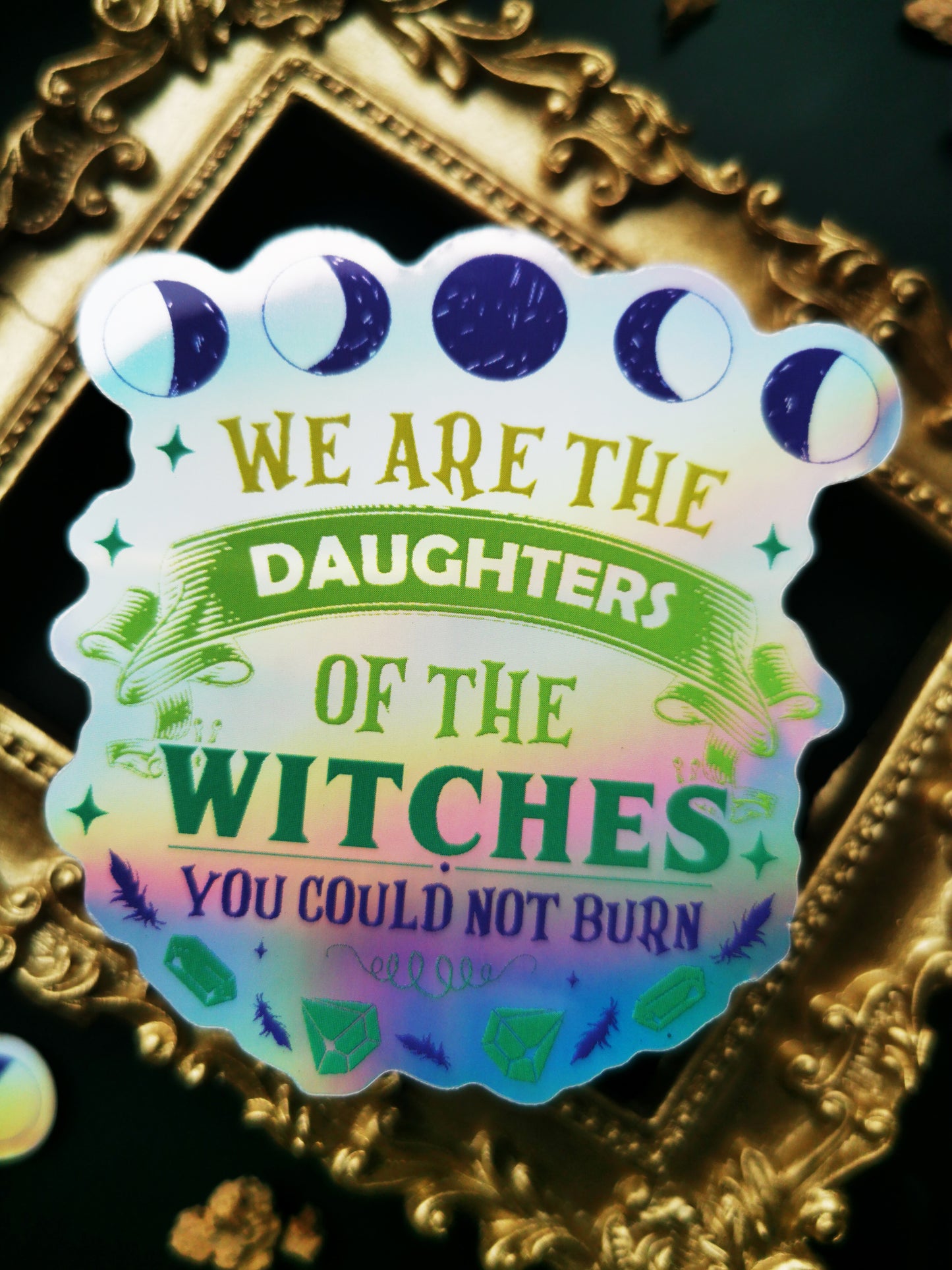 Holographic Sticker "Witches"