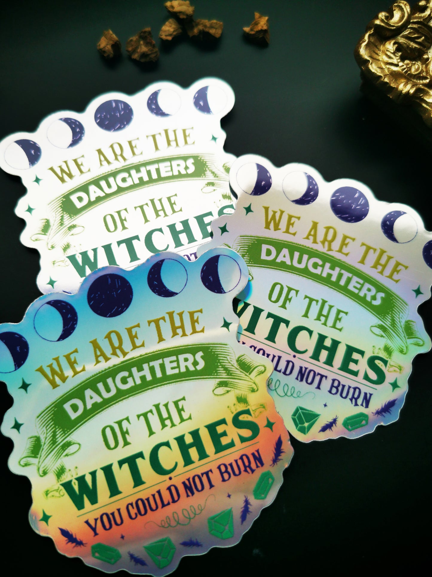 Holographic Sticker "Witches"