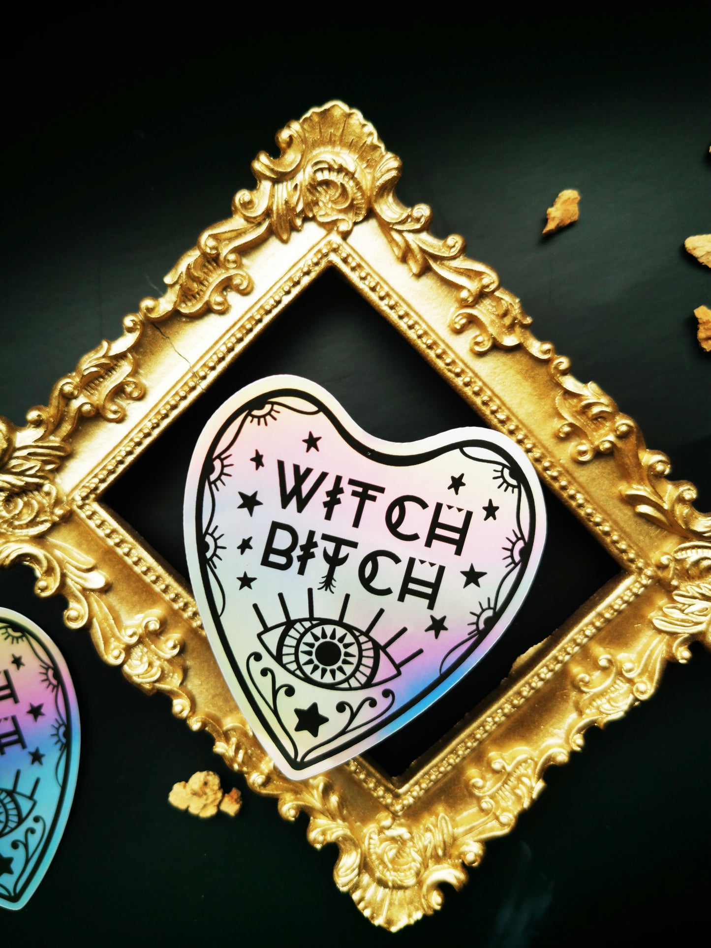 Holographic Sticker "Witch Bitch"