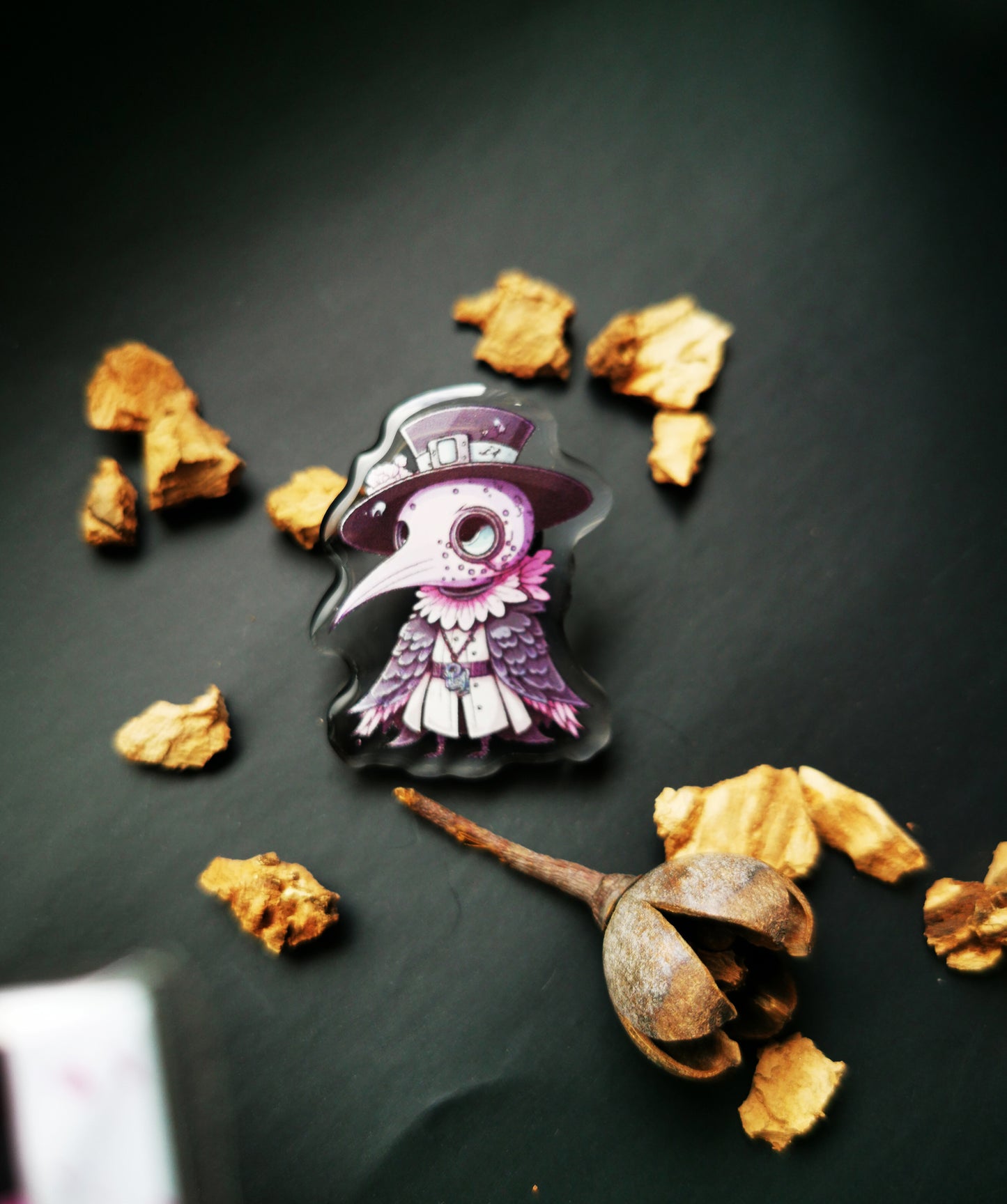 Acrylic Pins "Plague Doctor"