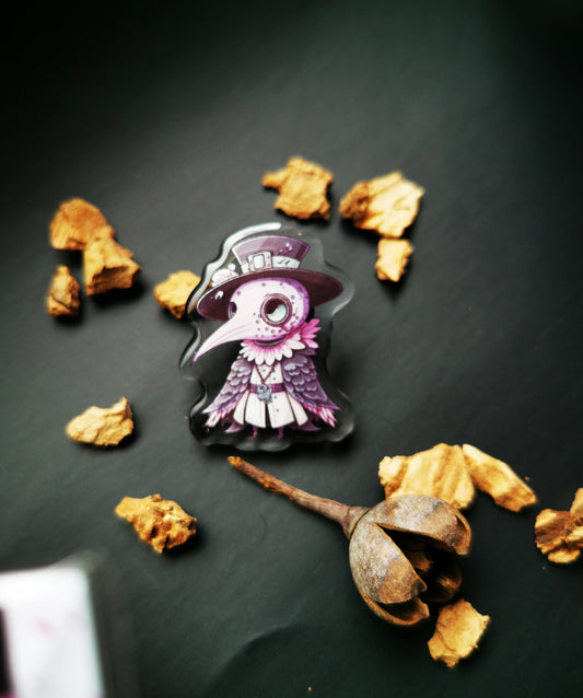 Acrylic Pins "Plague Doctor"