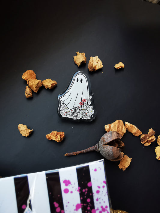 Acrylic Pins “Ghost”