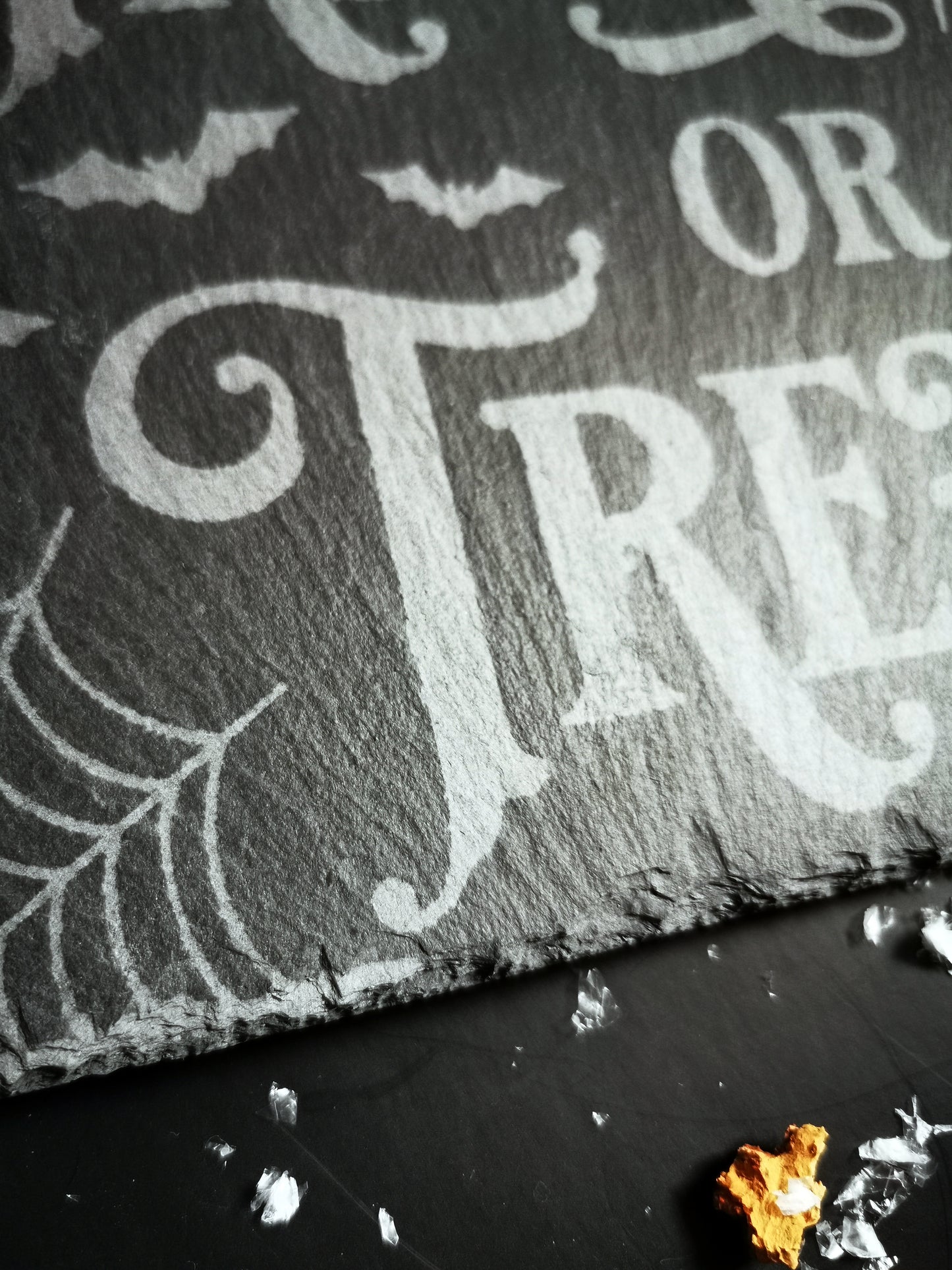 “Trick or Treat” Slate Tray