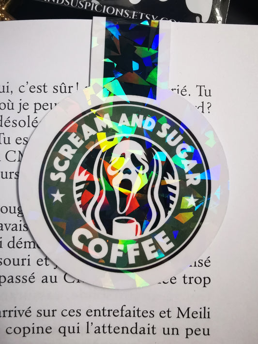 “Horror Coffee” Magnetic Bookmark