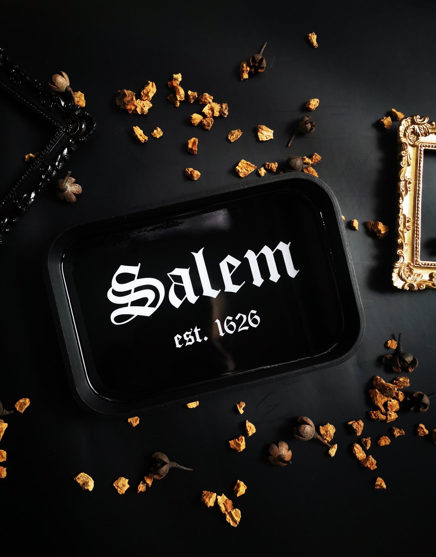 Black Tray "Salem est. 1626"