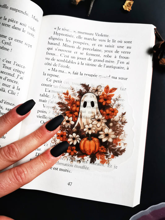 Translucent Bookmark “Autumn Ghost”