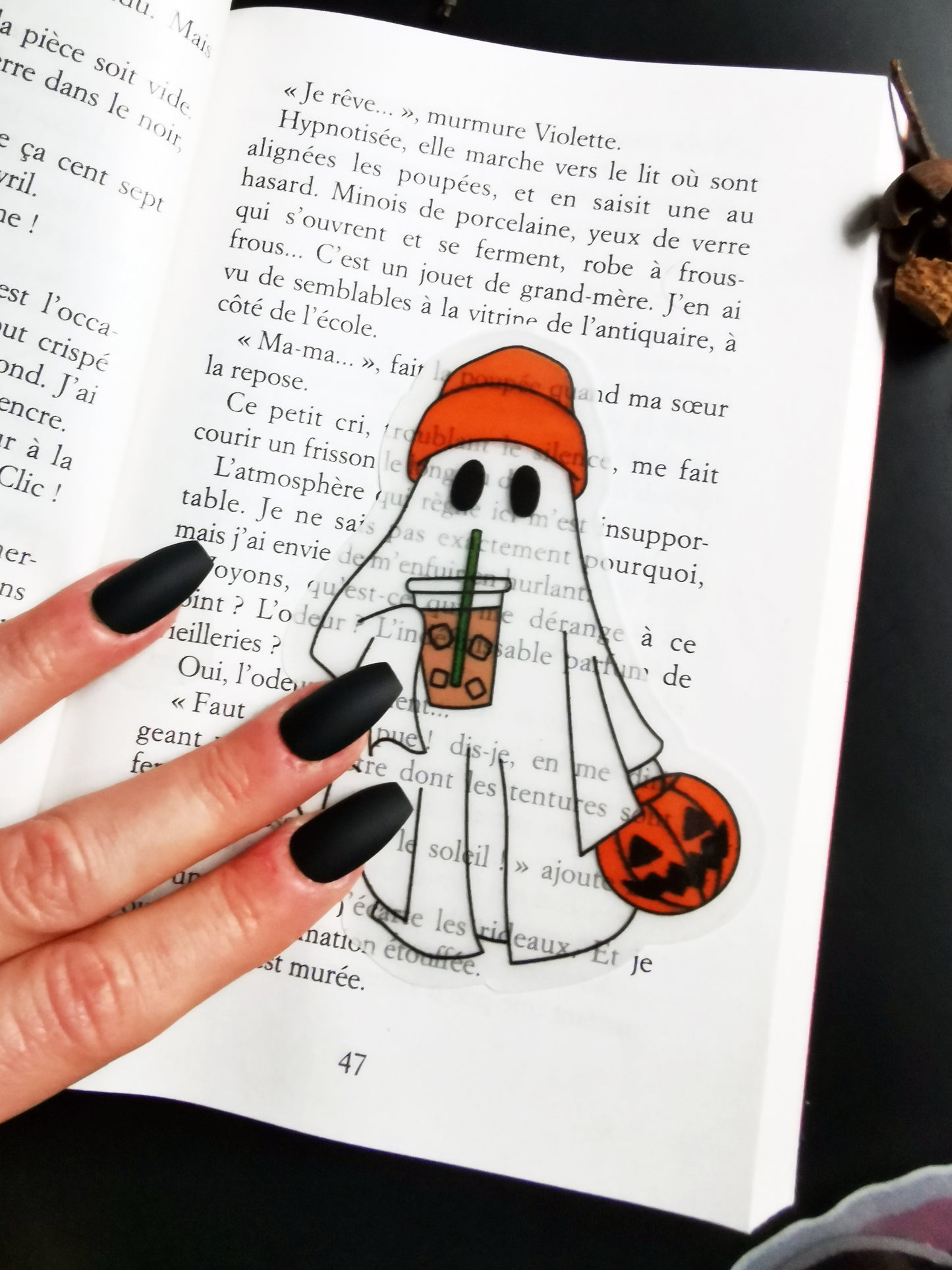 “Halloween Ghost” Bookmark