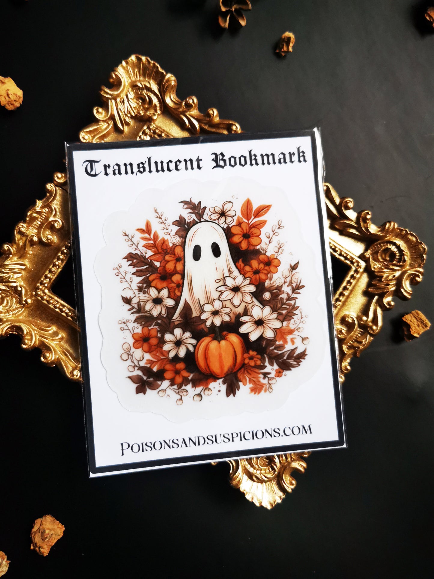 Translucent Bookmark “Autumn Ghost”