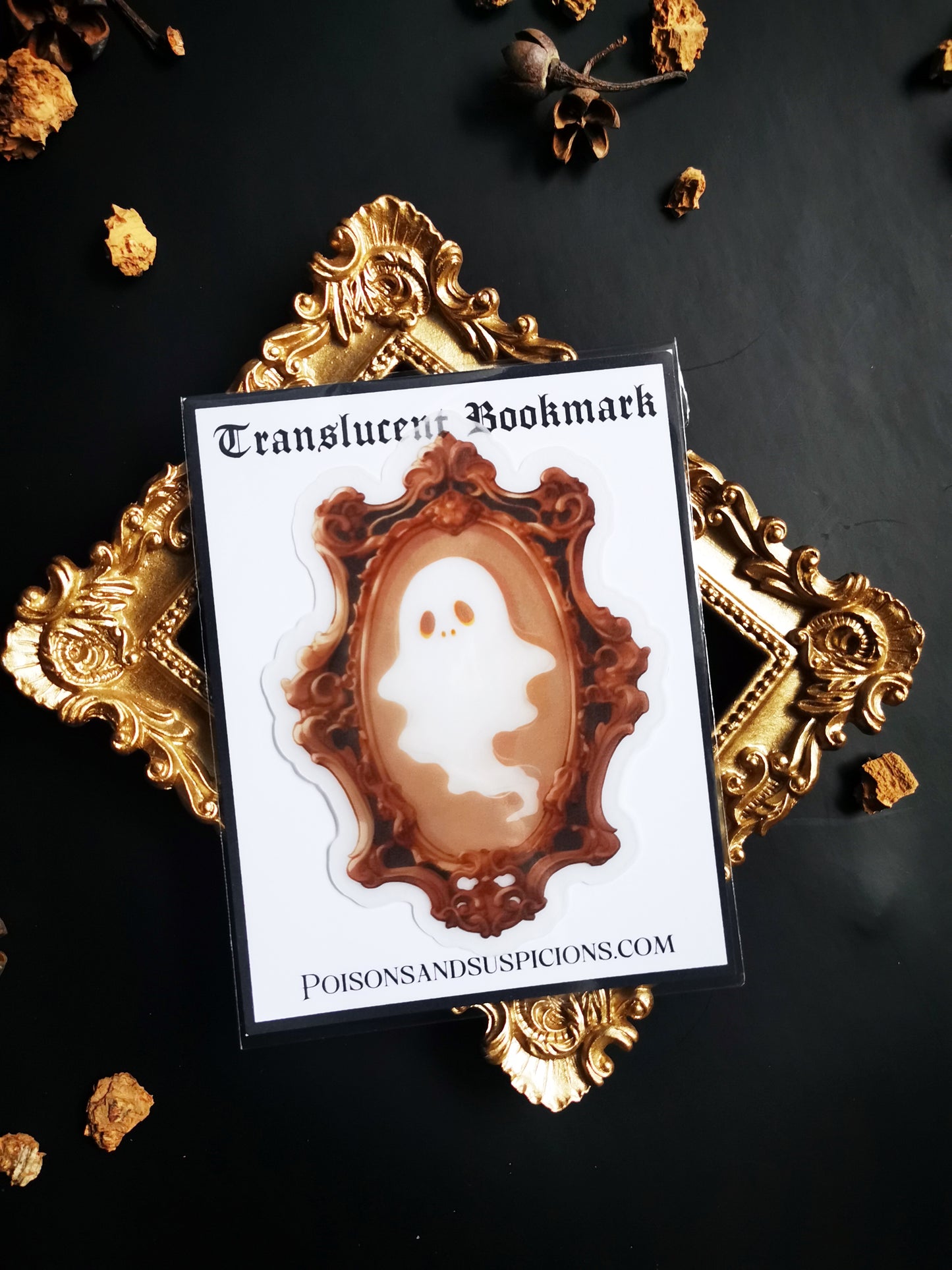 Translucent Bookmark “Ghost Portrait”